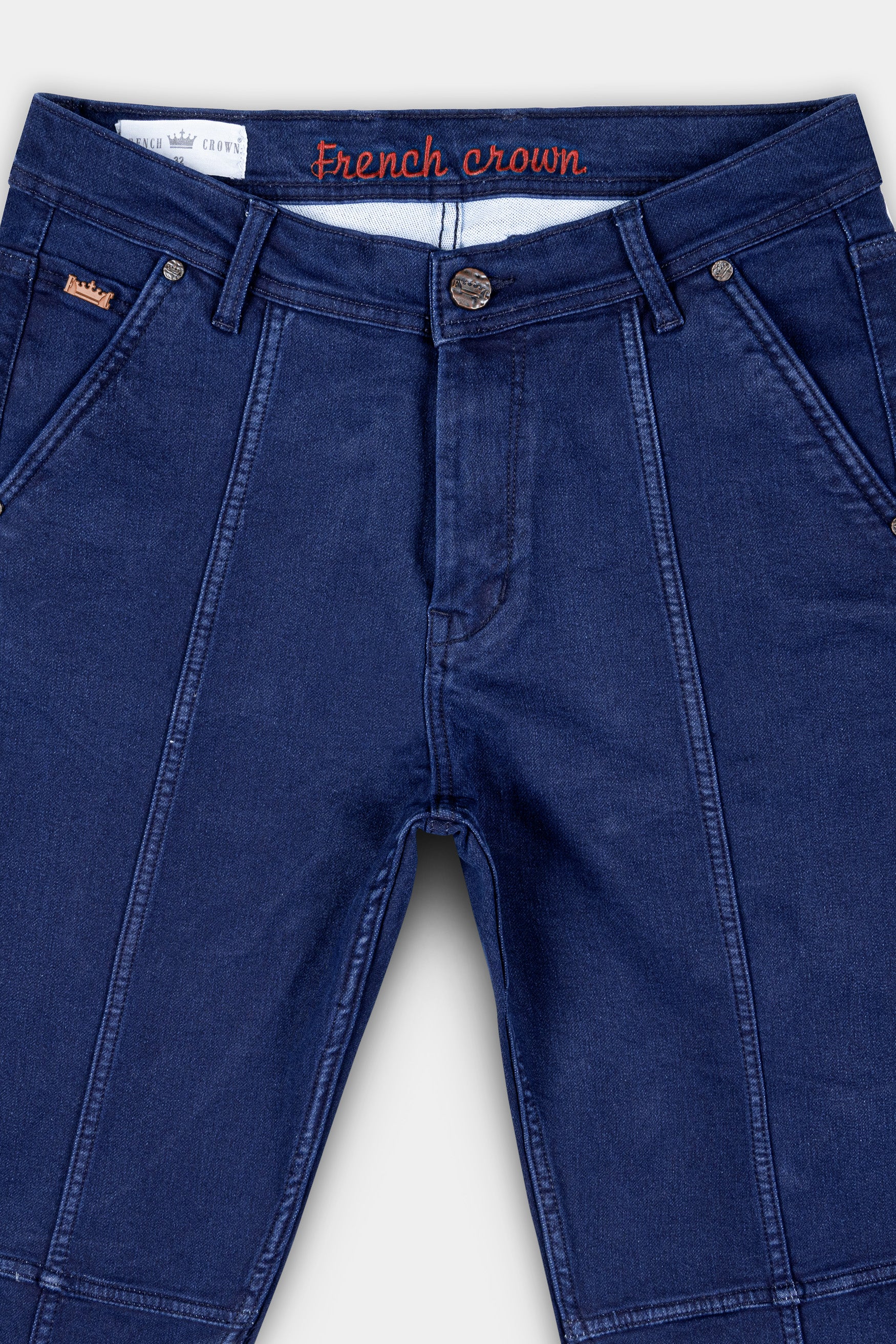 Nile Blue Rinse Wash Denim