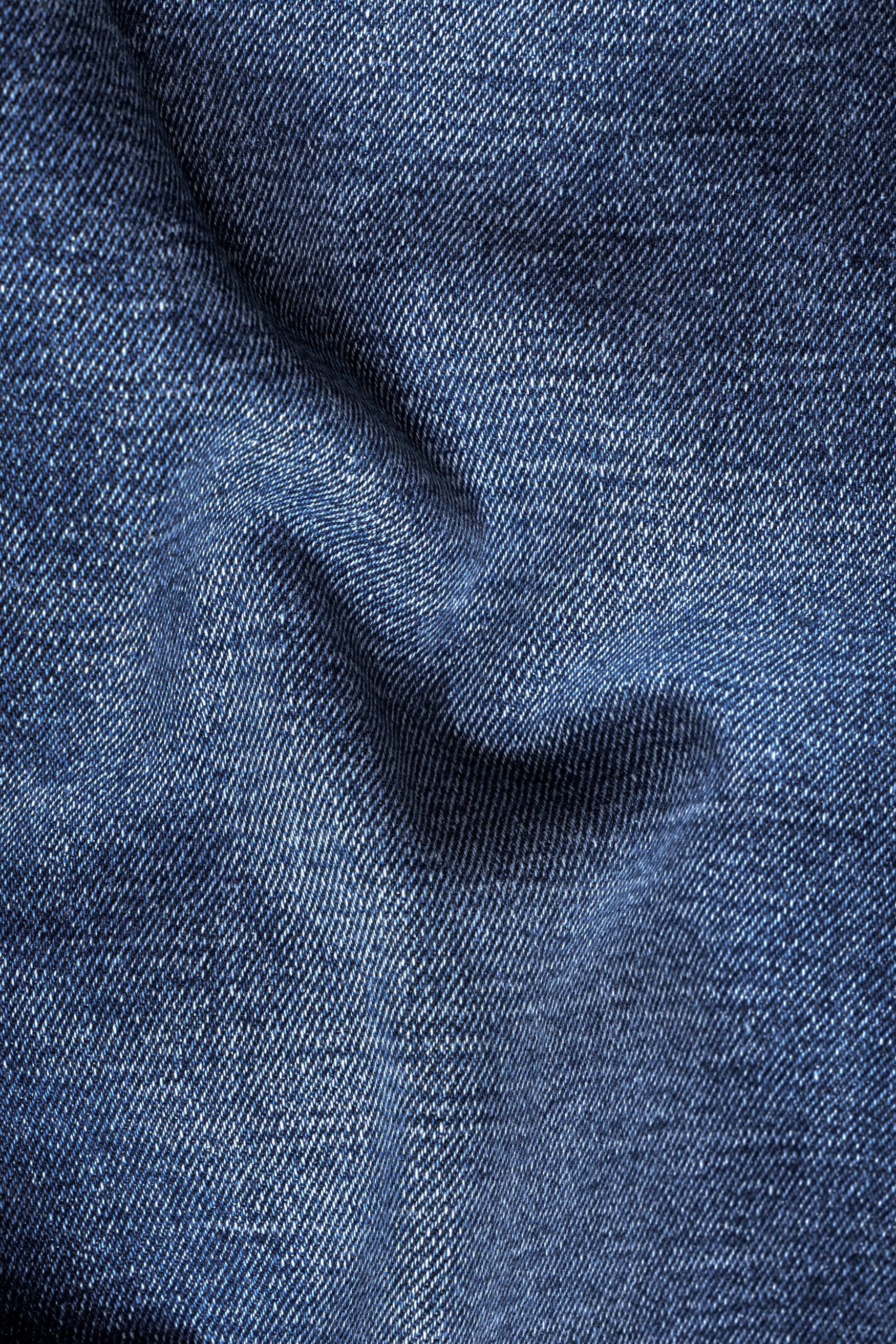 Nile Blue stone wash stretchable denim