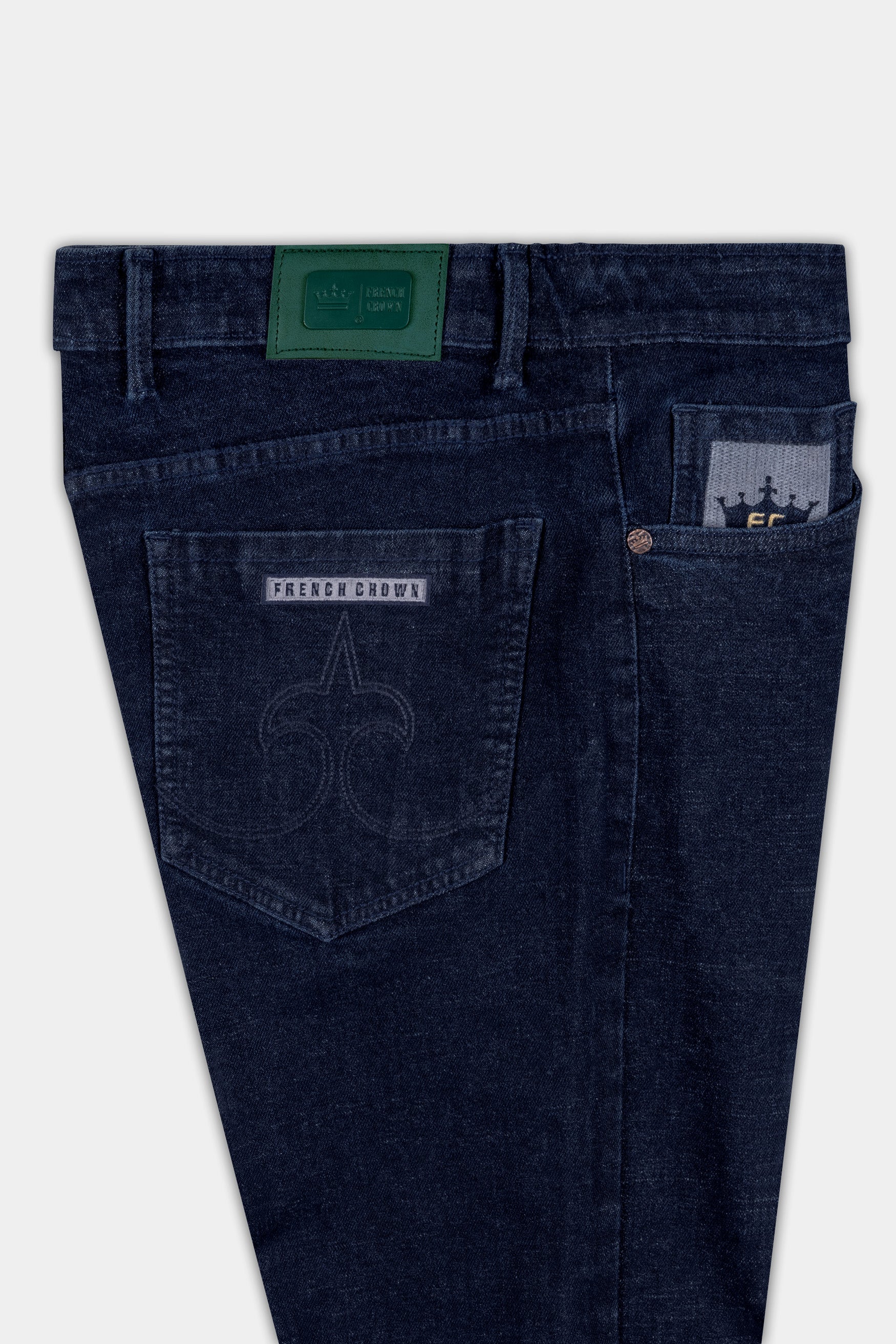 Big Stone Blue Clean Look stretchable denim
