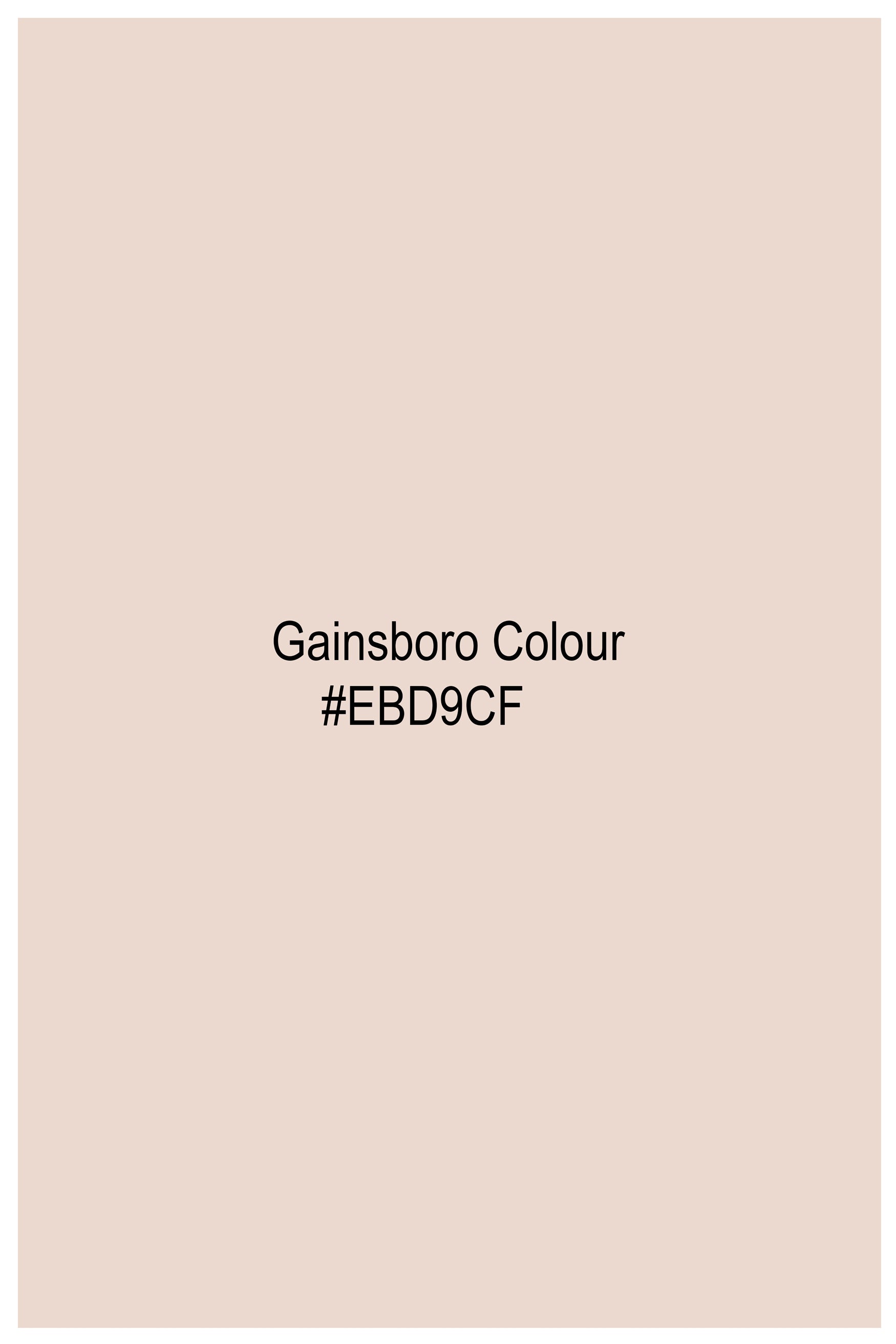 Gainsboro Peach Subtle Sheen Super Soft Premium Cotton Kurta