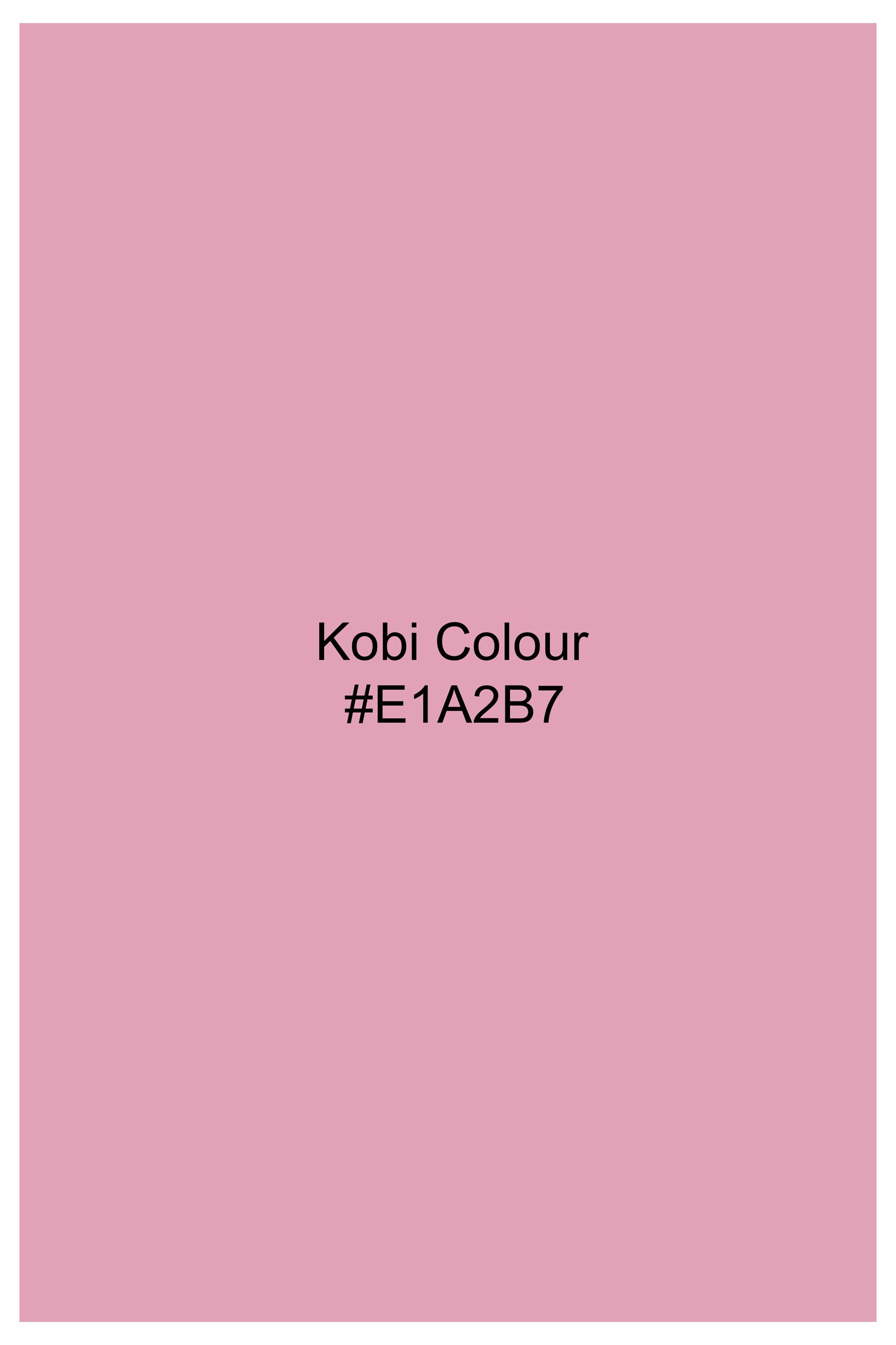 Kobi Pink Subtle Sheen Super Soft Premium Cotton Kurta