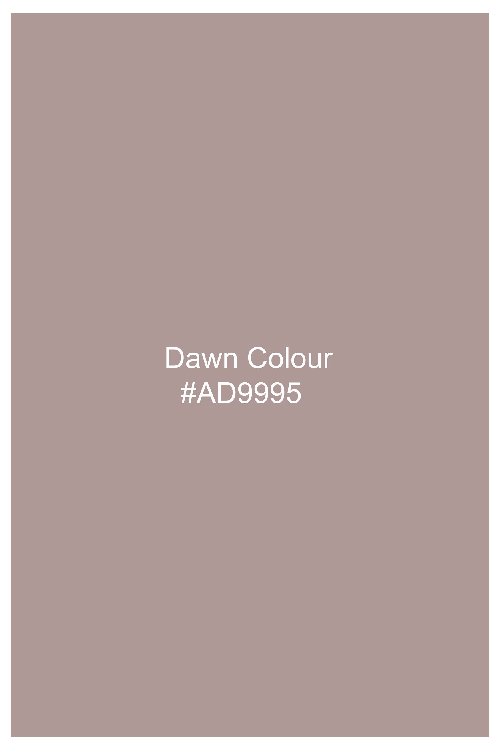 Dawn Brown Viscose Kurta