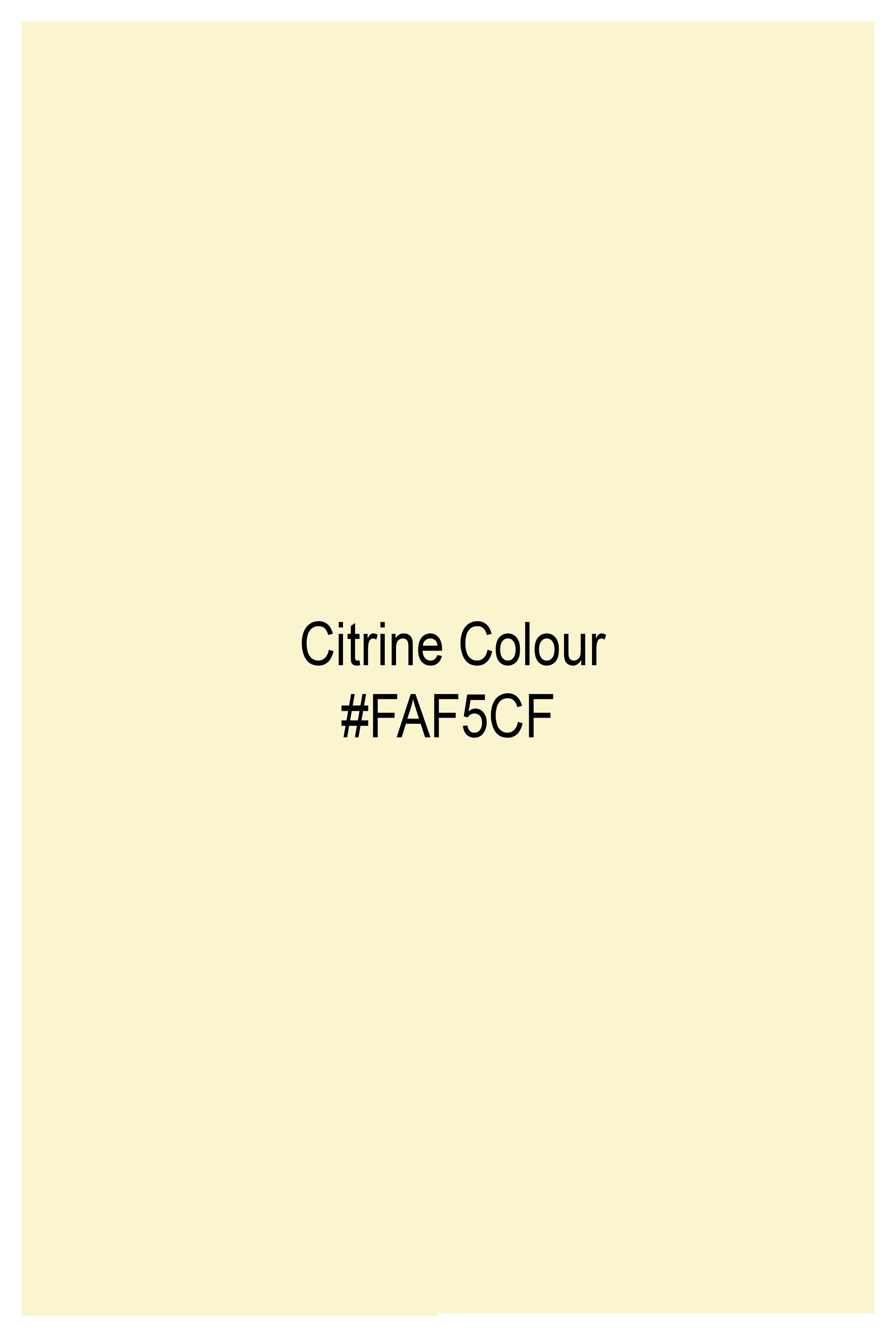 Citrine Yellow Pajama F-6328 - KT015