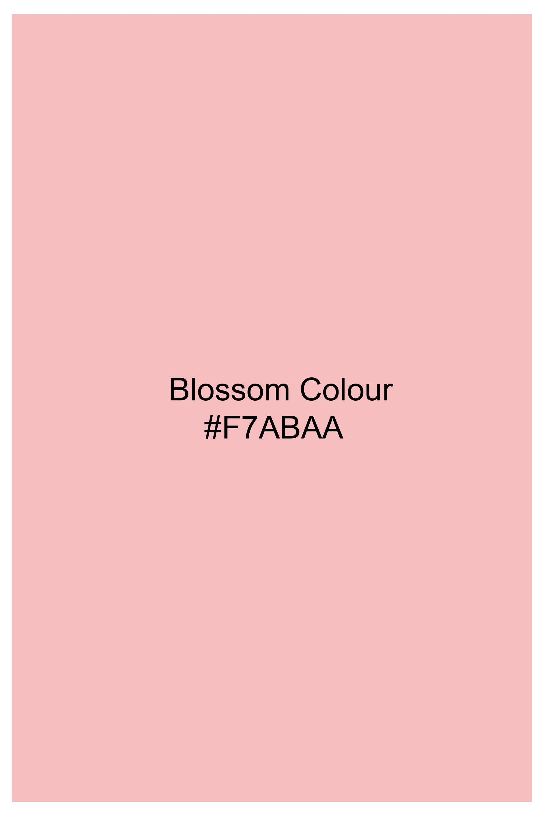 Blossom Pink Subtle Sheen Viscose Kurta Set