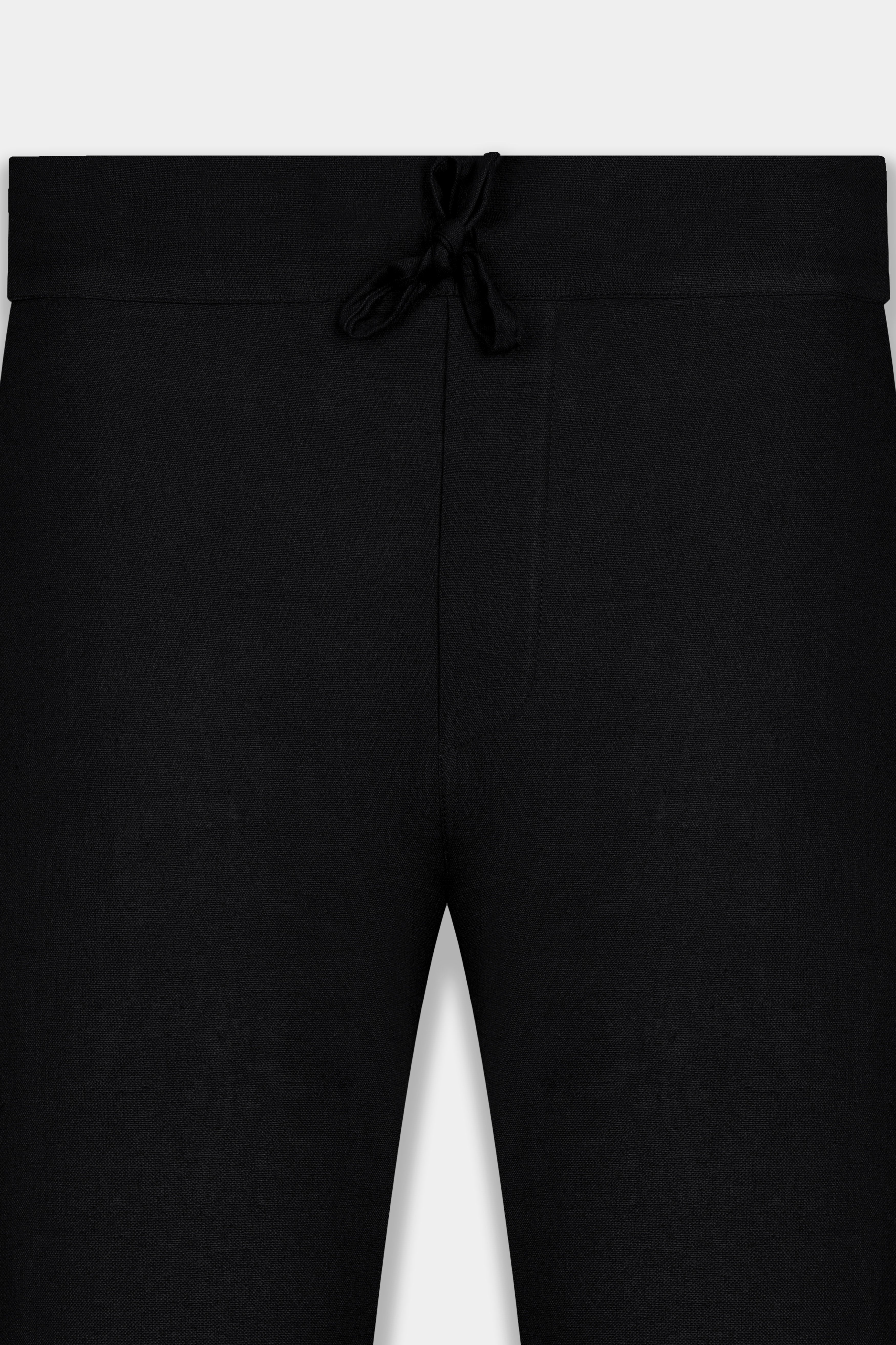 Jade Black Luxurious Linen Lounge Pant
