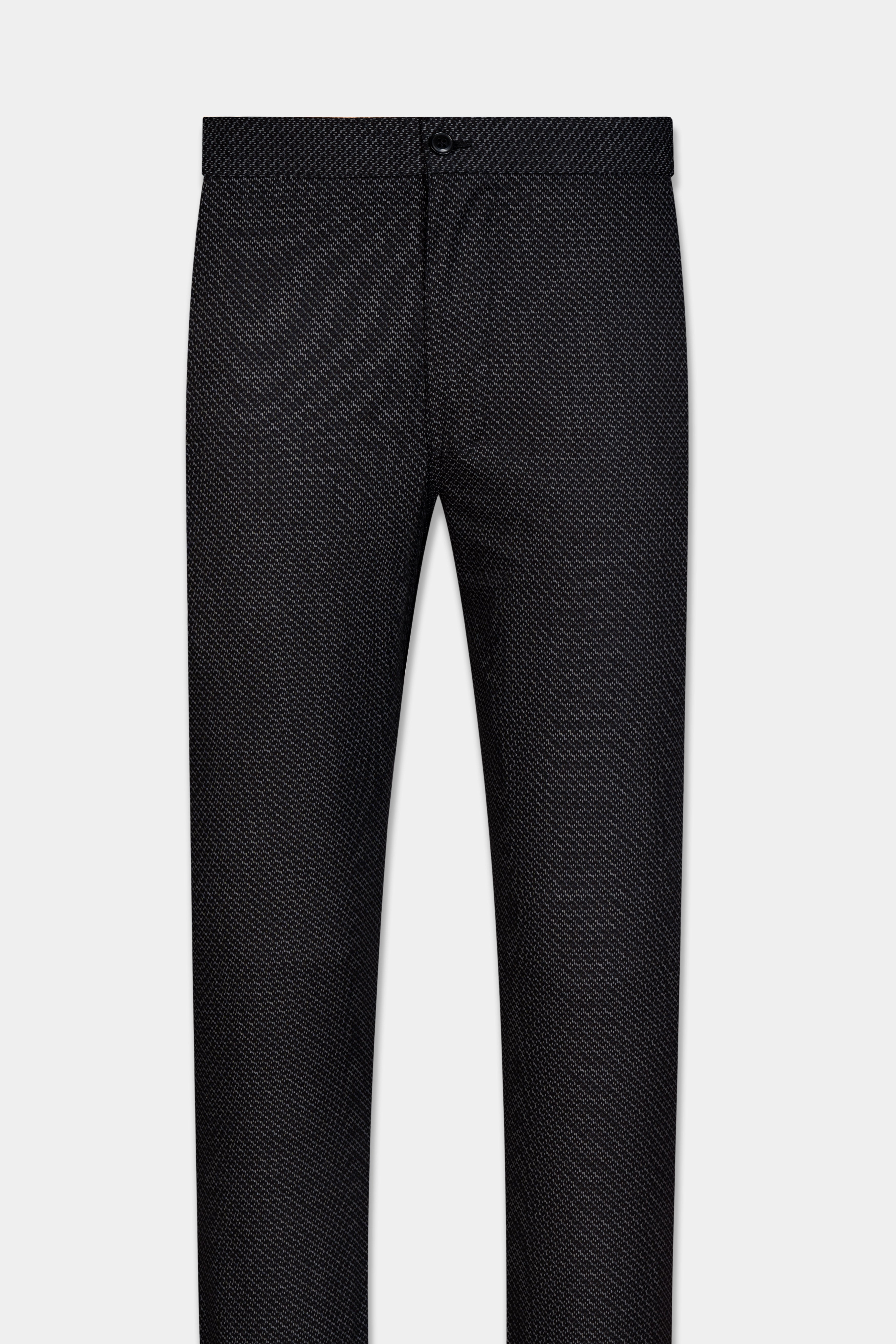 Jade Black printed Poplin Giza Cotton Lounge Pant