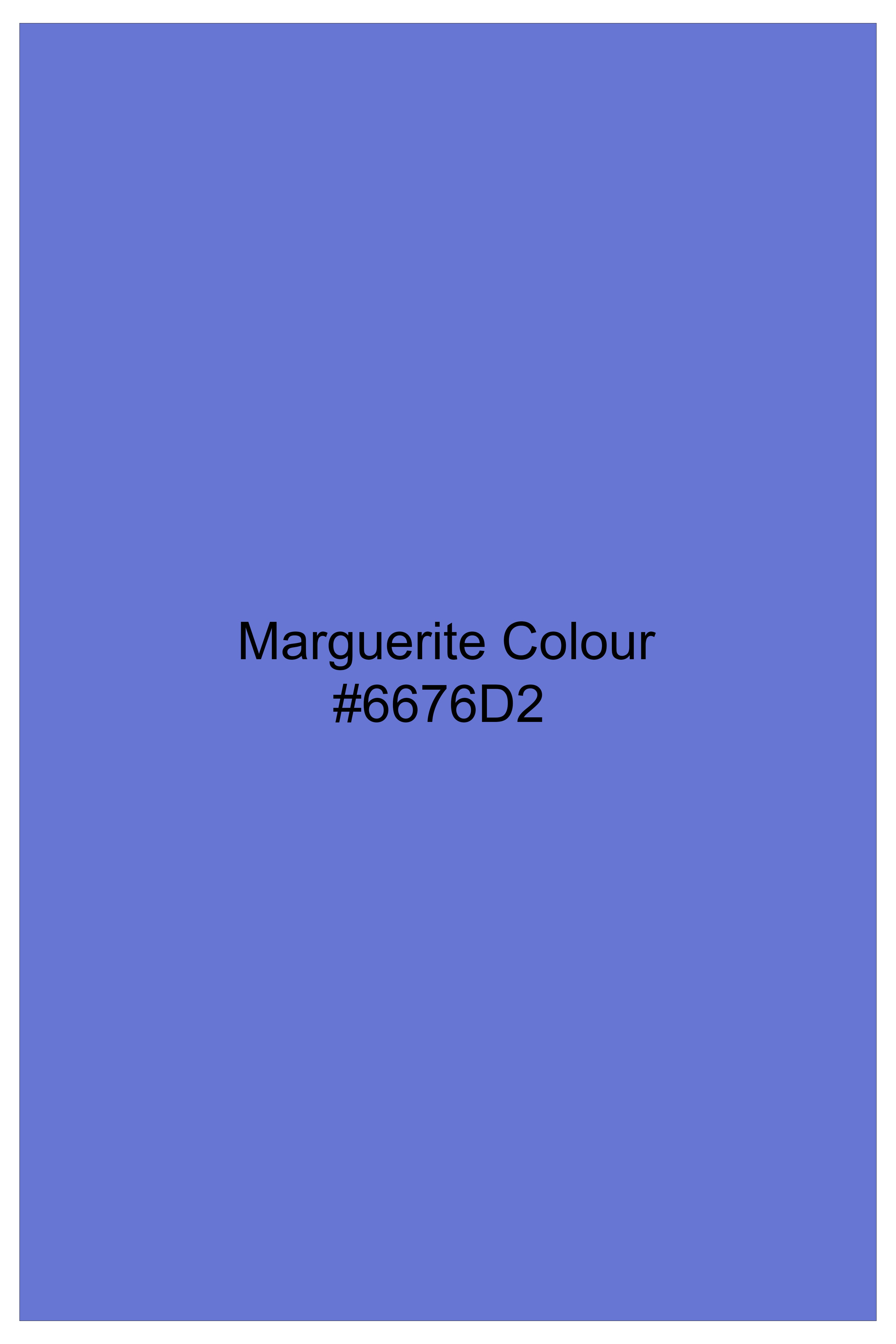 Striona-Marguerite Blue Twill Premium Cotton Lounge Pant