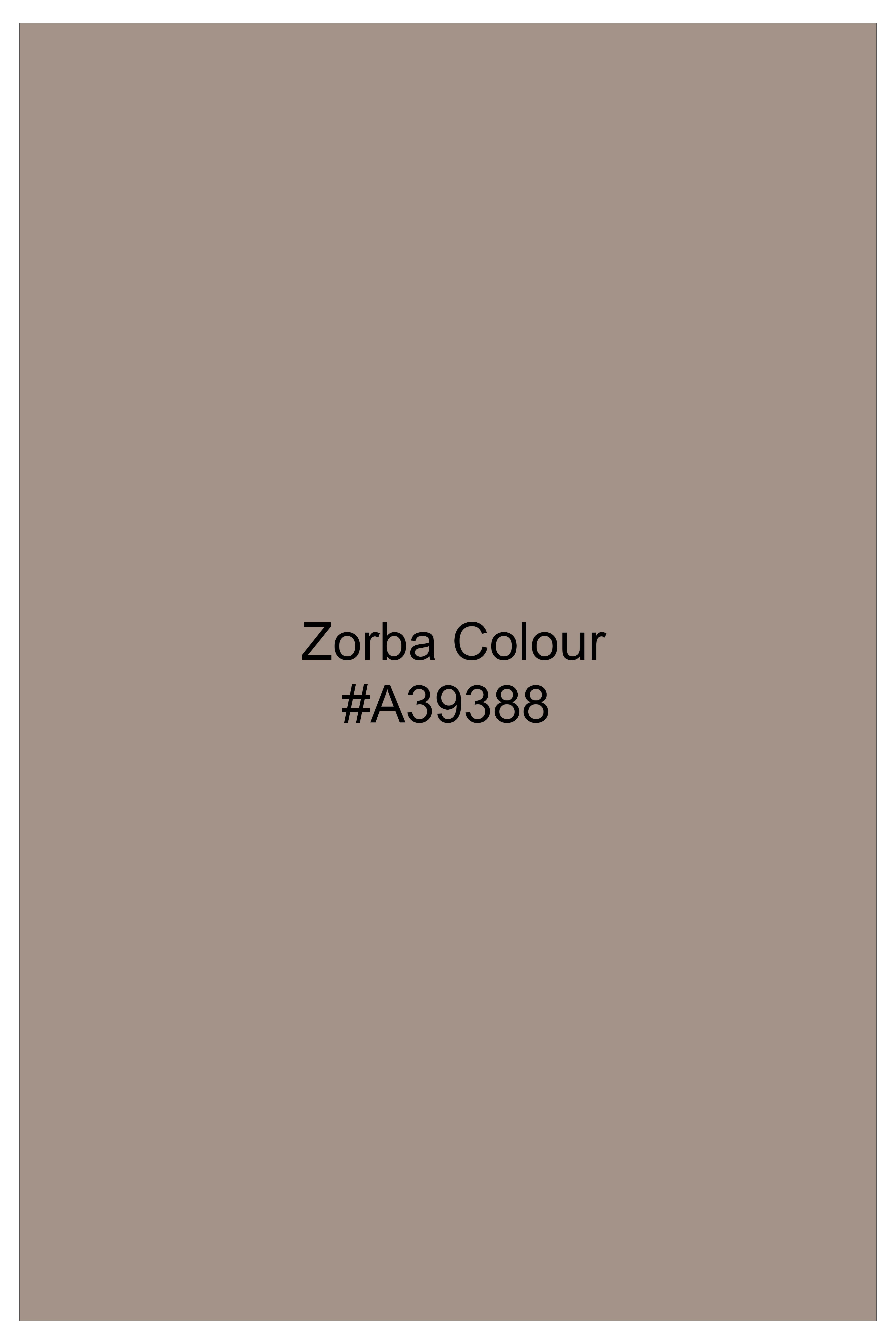 Brunessa-Zorba Brown Subtle Sheen Super Soft Premium Cotton Lounge Pant