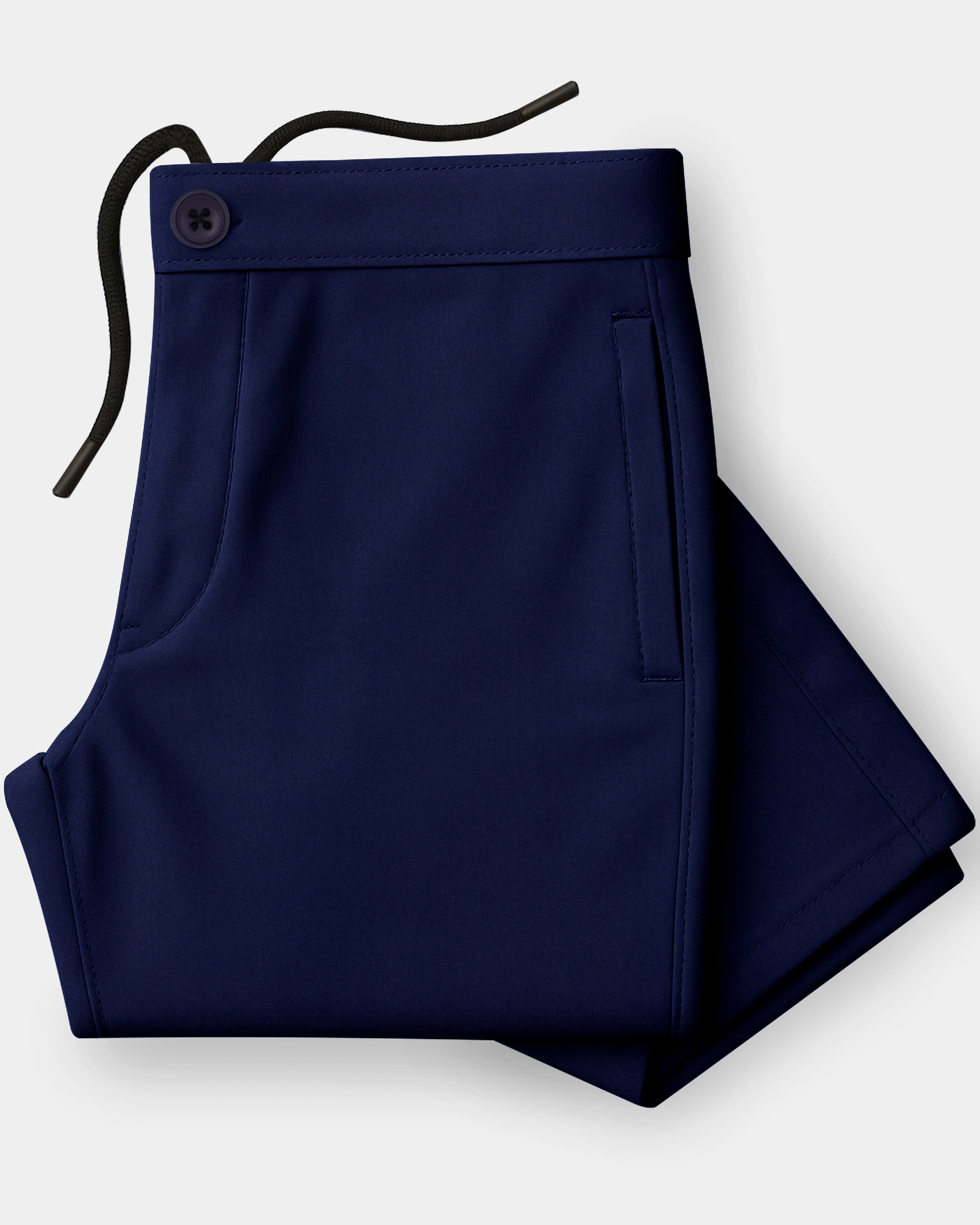 Noctivell-Midnight Blue Super Soft Poplin Giza Cotton Lounge Pant