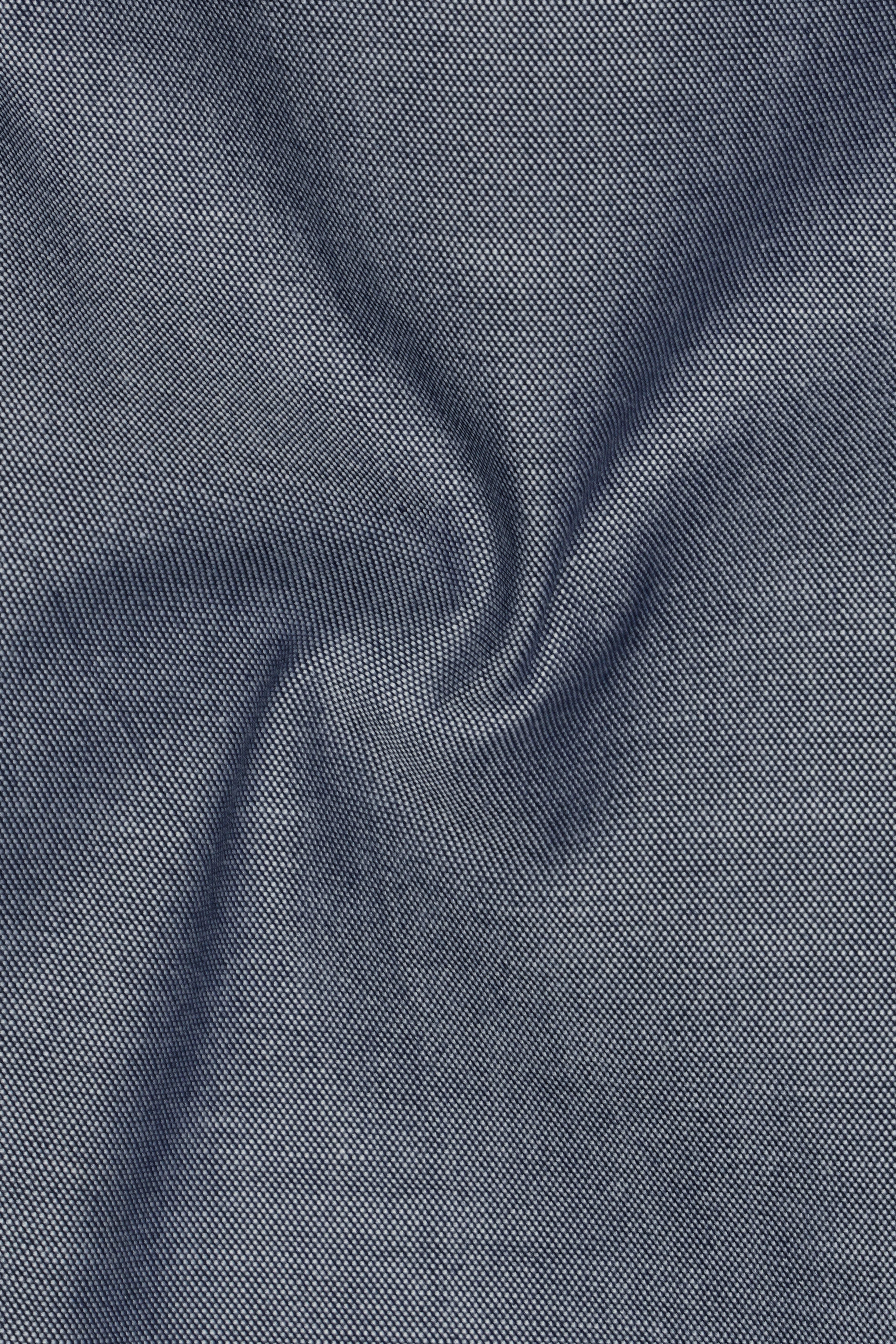Truvisse-Trout Gray Textured Oxford Super Soft Premium Cotton Lounge Pant