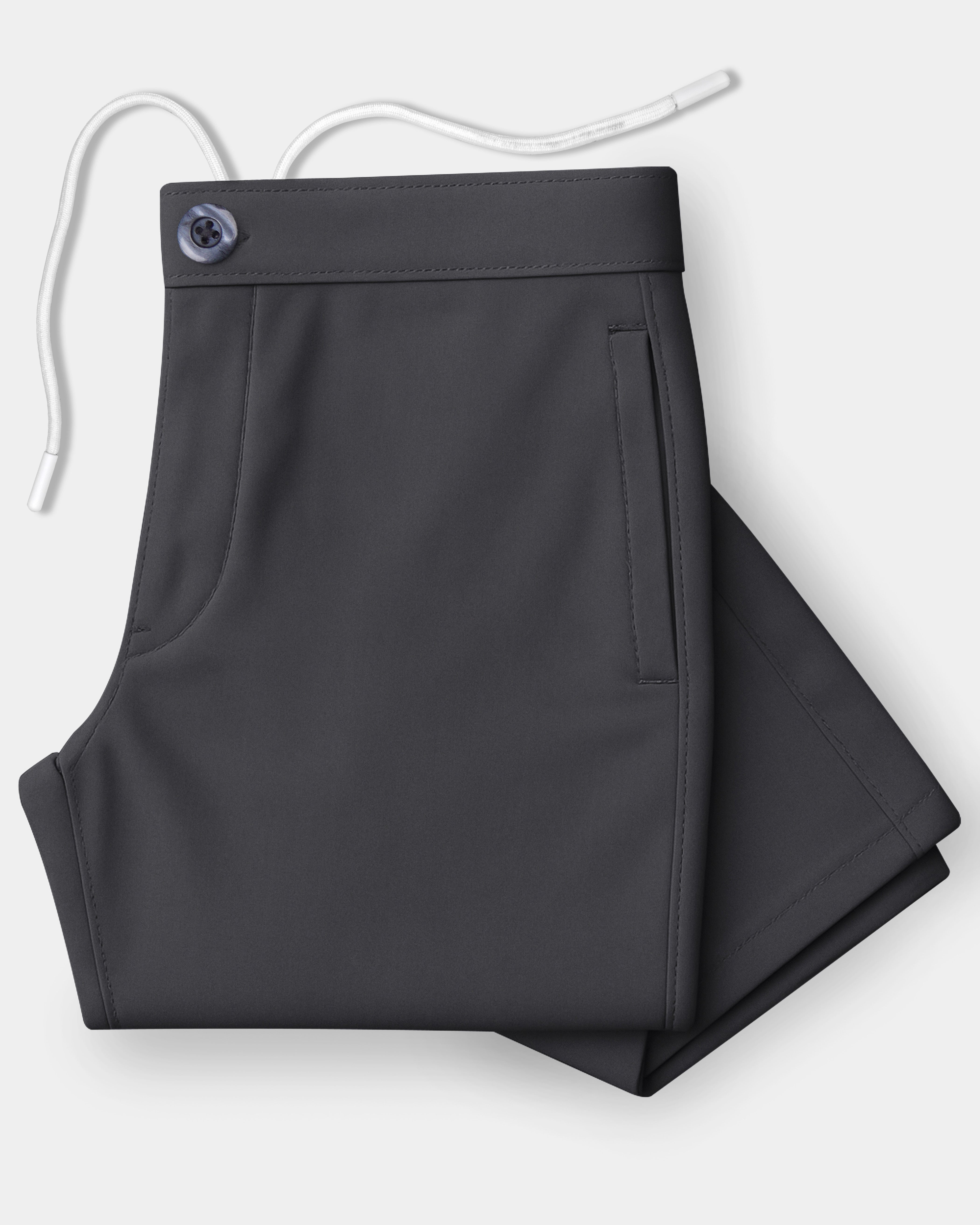 Grivell-Iridium Gray Super Soft Poplin Giza Cotton Lounge Pant