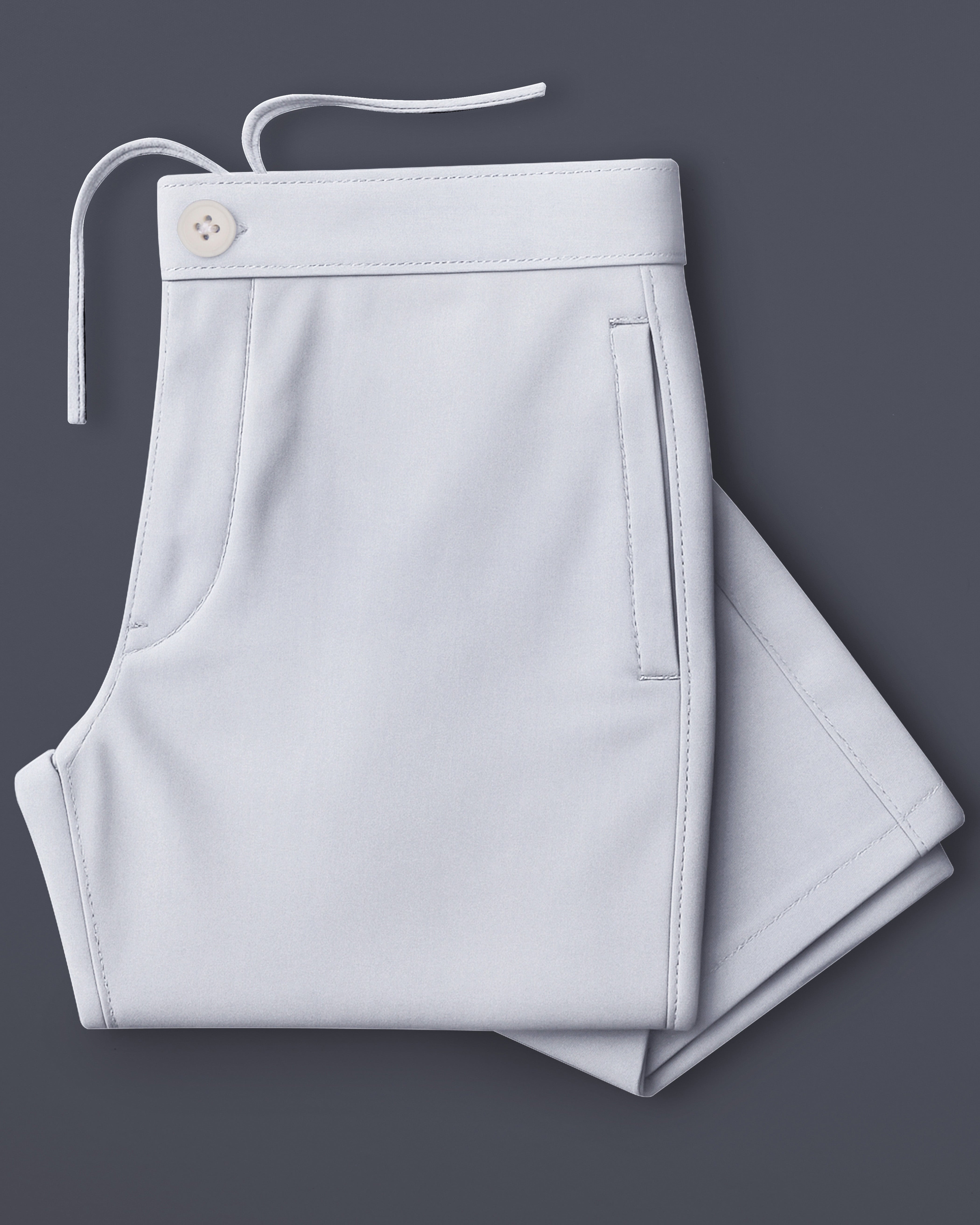 Grivra-Aluminium Gray Super Soft Chambray Premium Cotton Lounge Pant