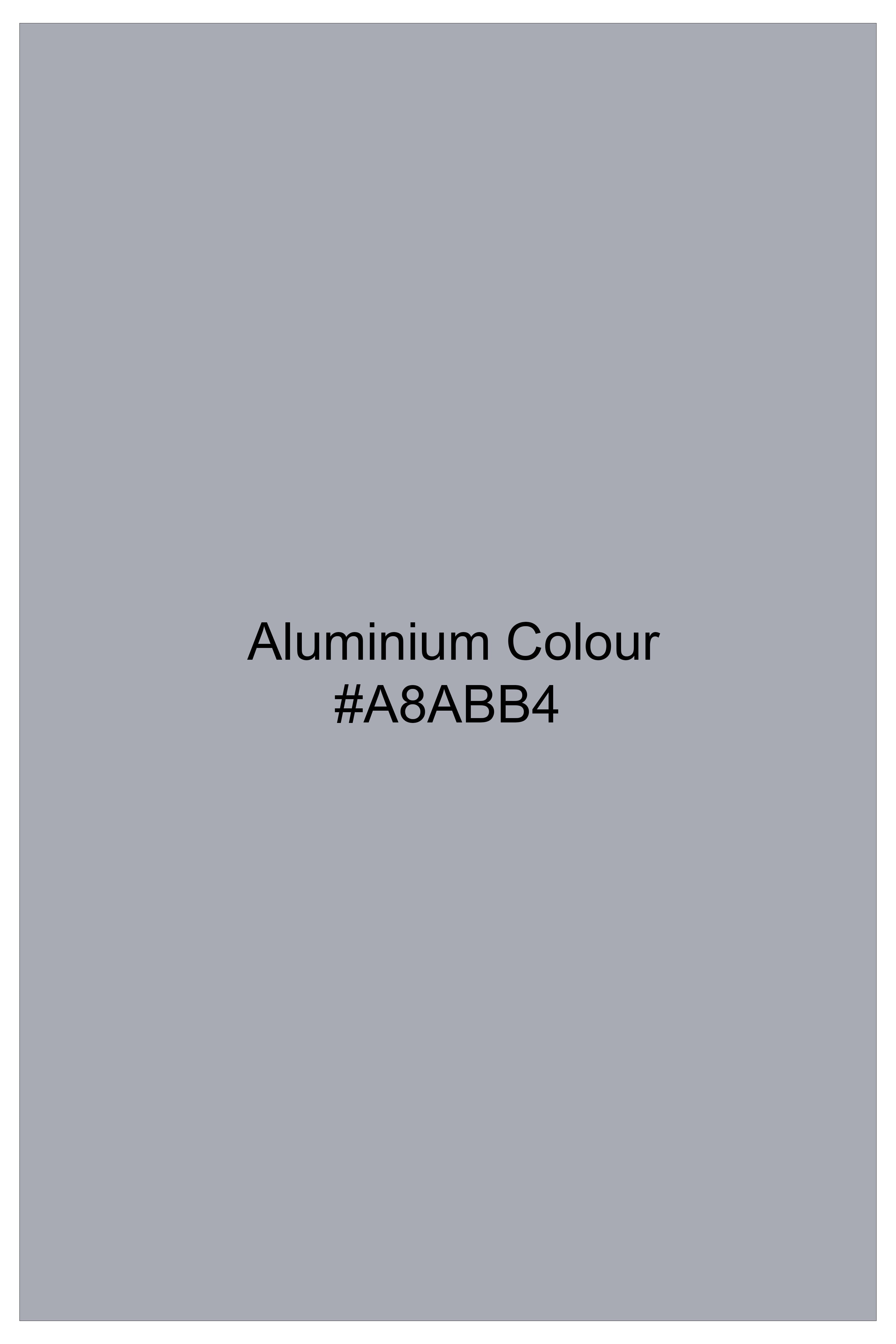 Grivra-Aluminium Gray Super Soft Chambray Premium Cotton Lounge Pant