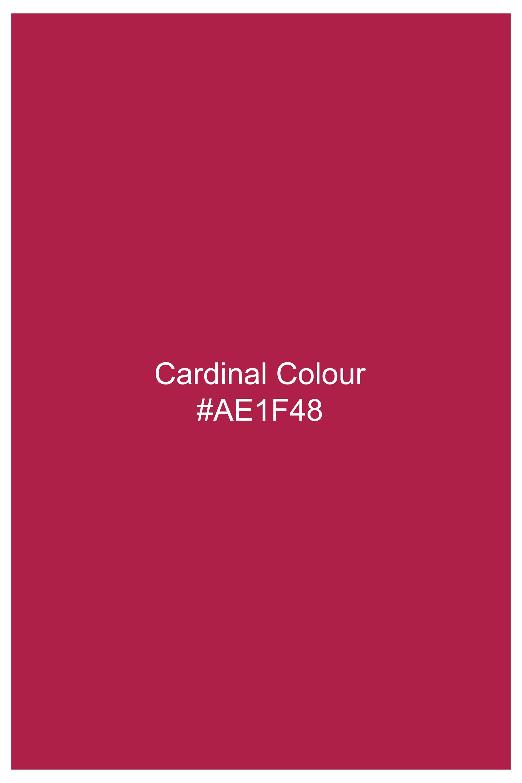 Cardinal Pink Viscose Pajama F-9048