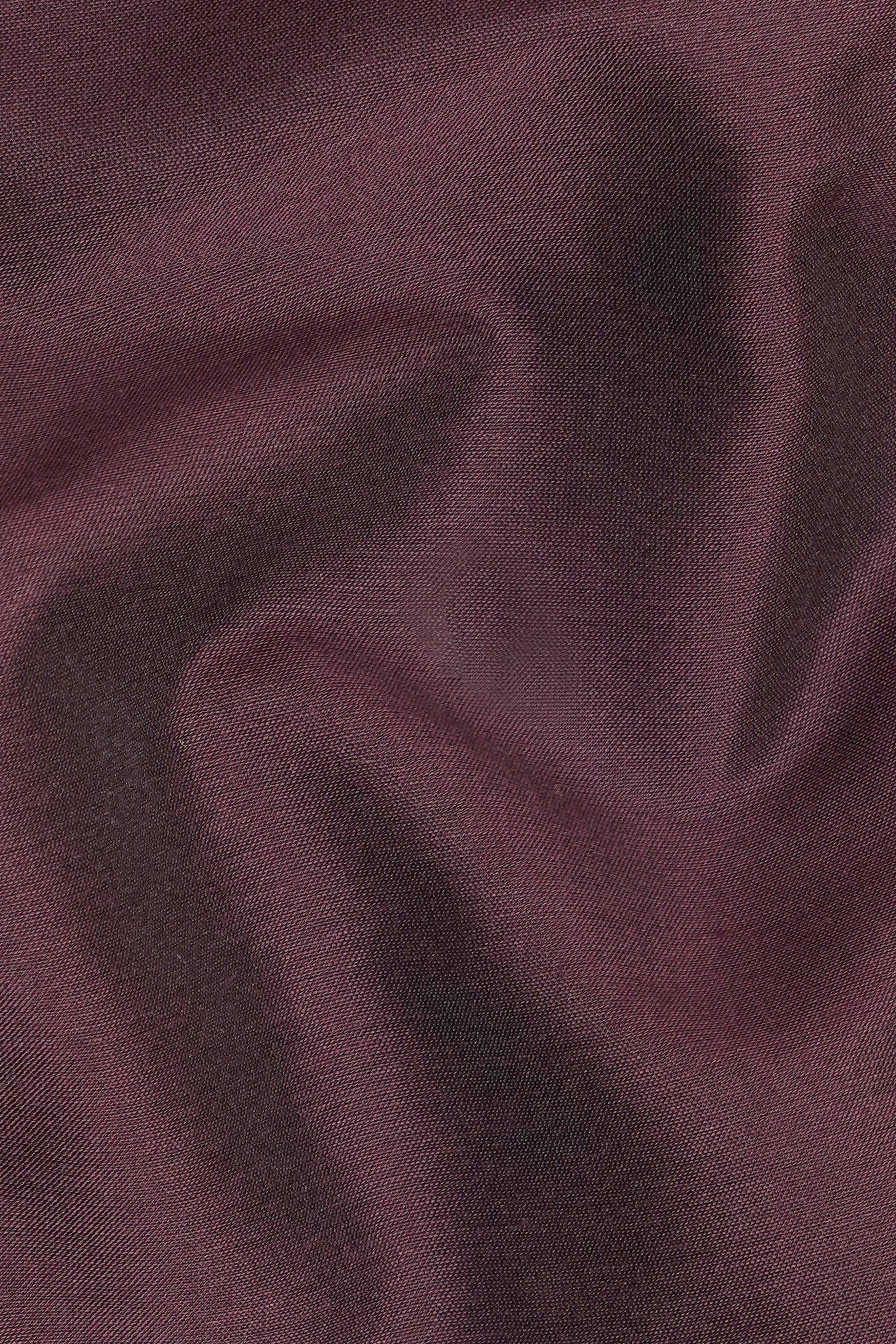Kalamata Maroon Subtle Sheen Viscose Pajama F-8943