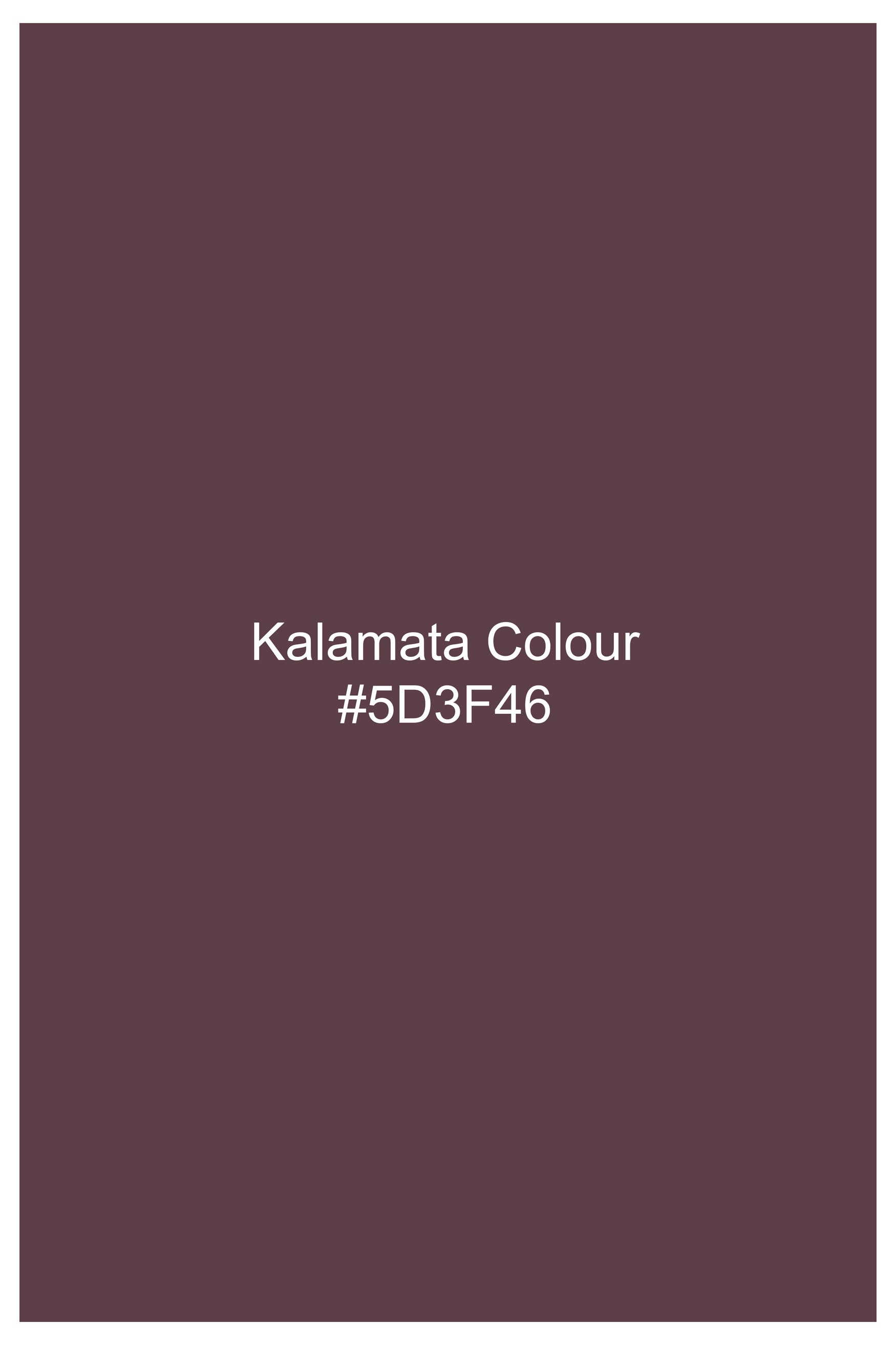 Kalamata Maroon Subtle Sheen Viscose Pajama F-8943