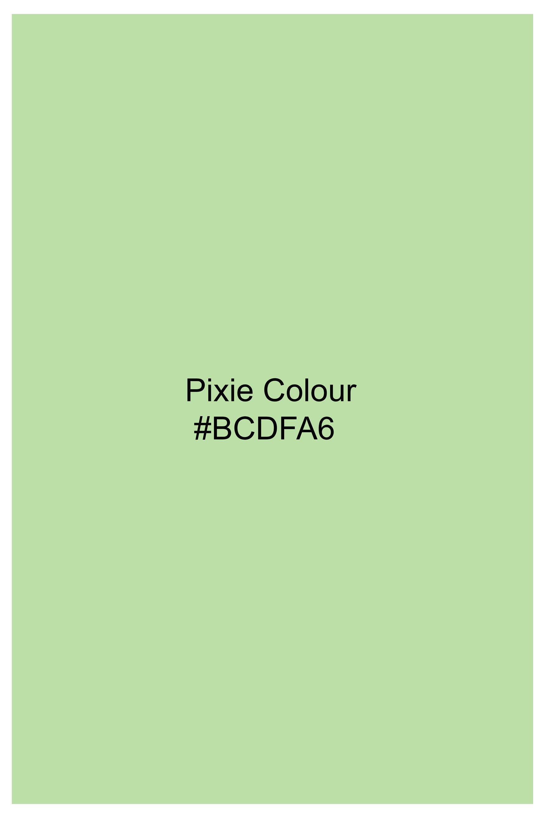 Pixie Green Subtle Sheen Viscose Pajama F-8949
