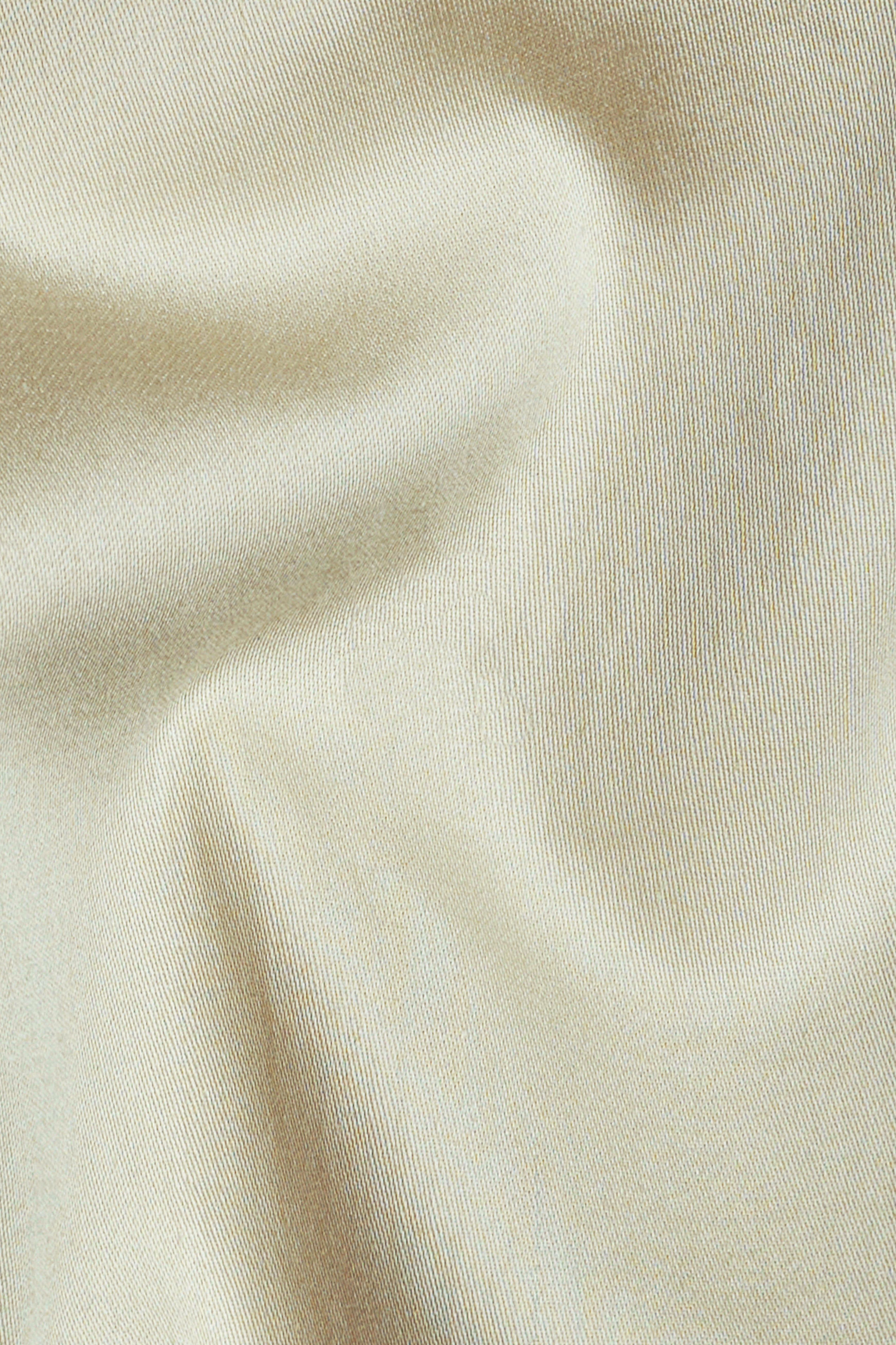 Thistle Cream Subtle Sheen Super Soft Premium Cotton Dhoti