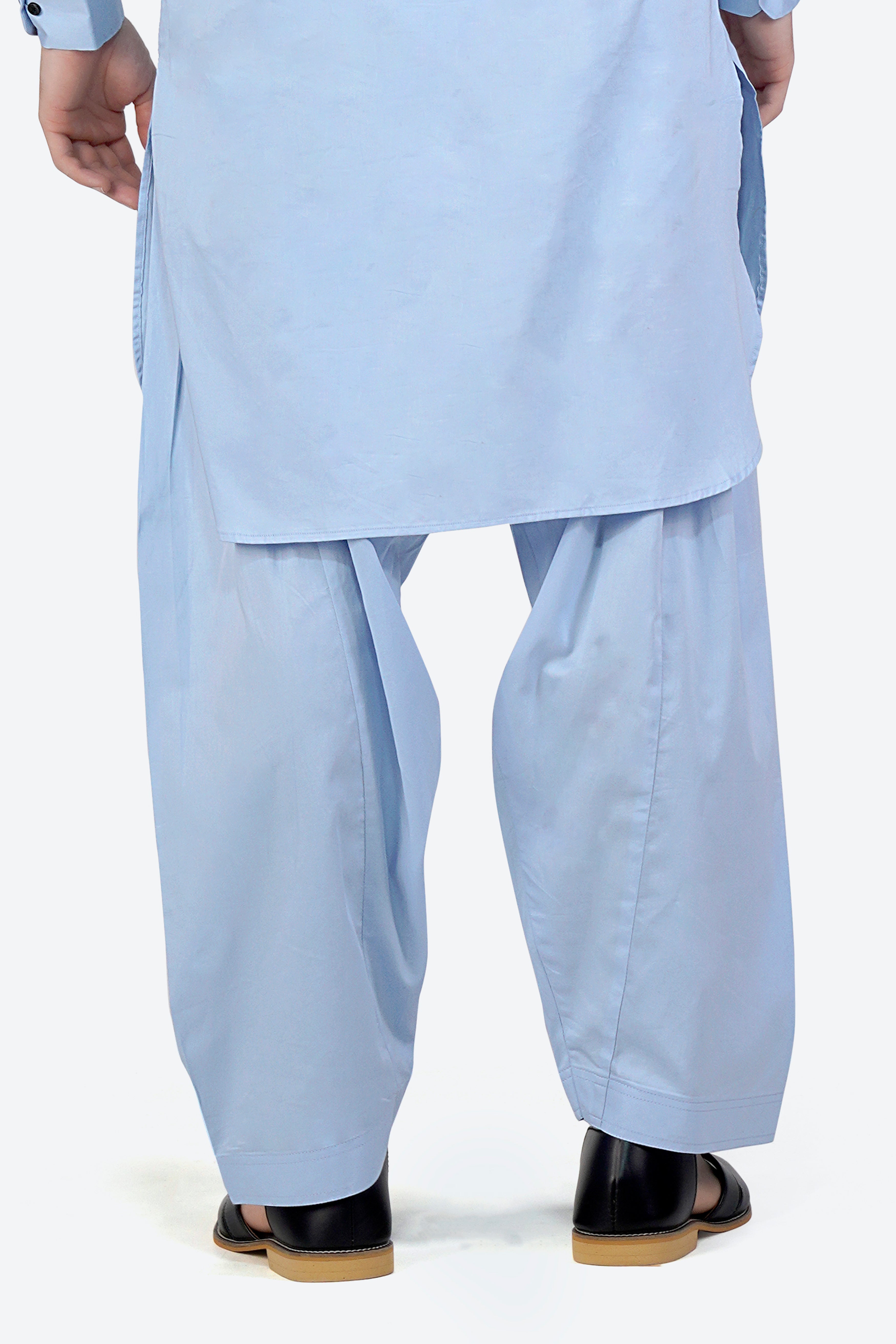 Tropical Blue Dhoti F-6347