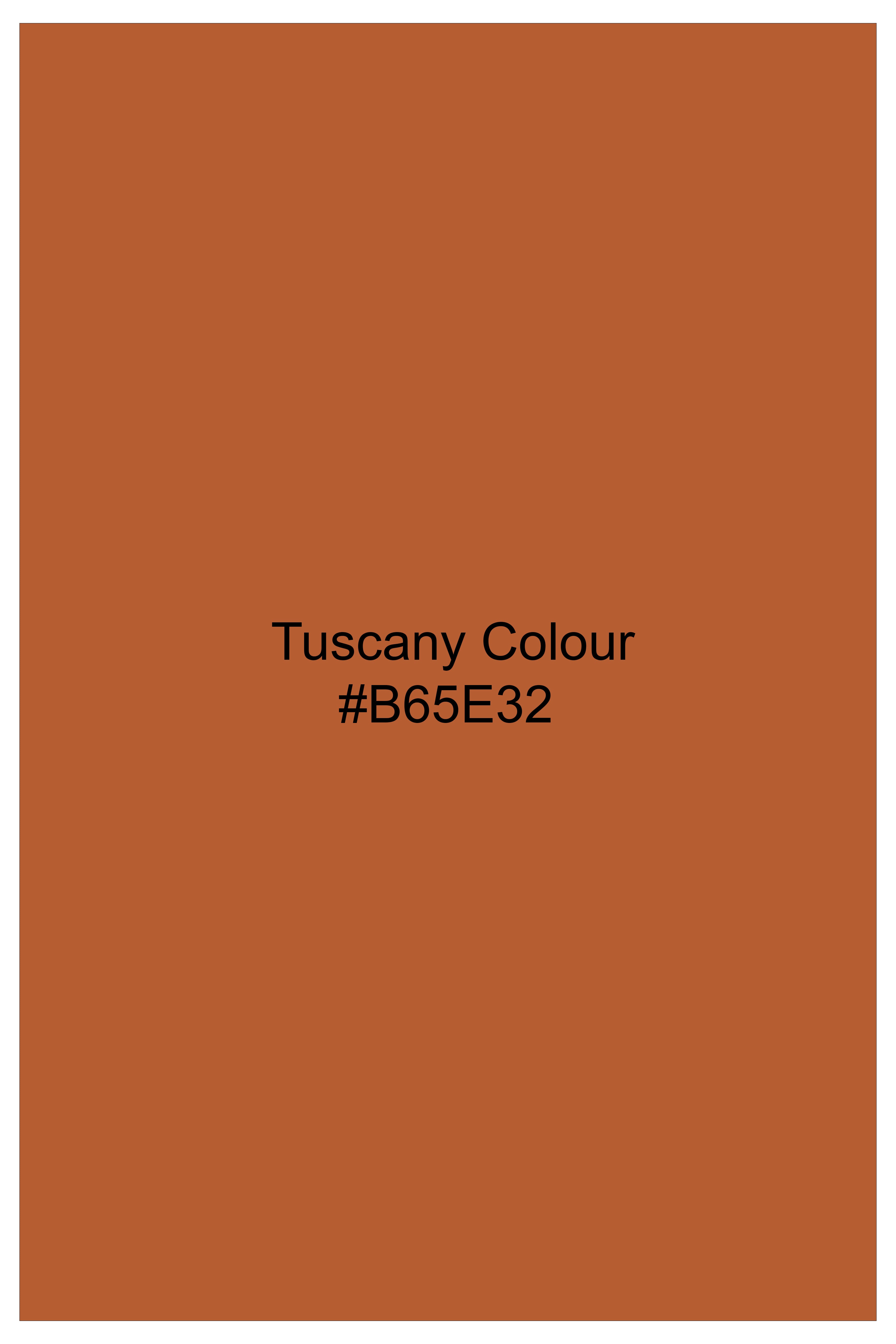 Tuscario-Tuscany Orange Multicolour Royal Mosaic Printed Super Soft Premium Cotton Casual Shirt
