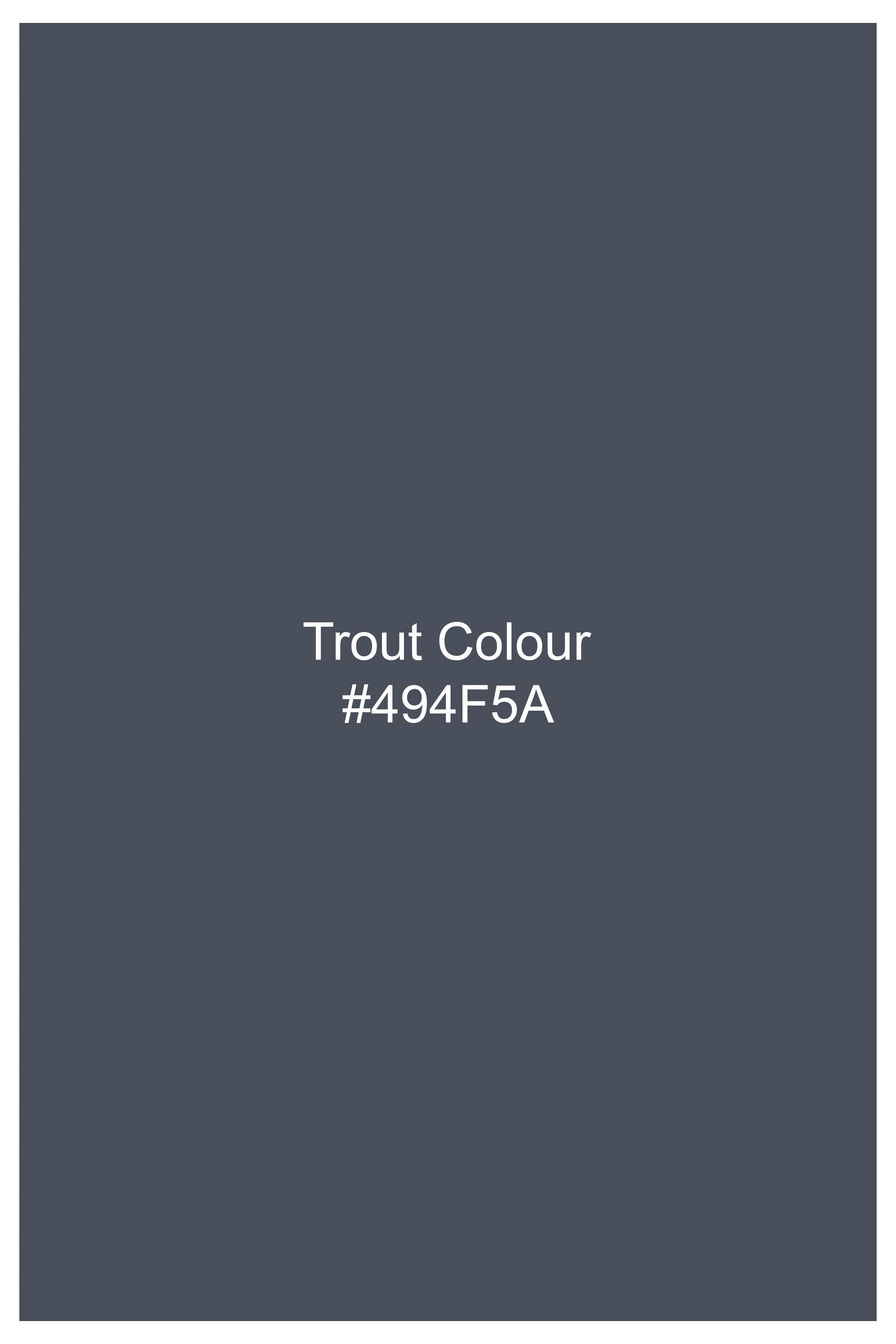 Trout Gray Oxford Cotton Shirt 12685-BD-BLK-38, 12685-BD-BLK-H-38, 12685-BD-BLK-39, 12685-BD-BLK-H-39, 12685-BD-BLK-40, 12685-BD-BLK-H-40, 12685-BD-BLK-42, 12685-BD-BLK-H-42, 12685-BD-BLK-44, 12685-BD-BLK-H-44, 12685-BD-BLK-46, 12685-BD-BLK-H-46, 12685-BD-BLK-48, 12685-BD-BLK-H-48, 12685-BD-BLK-50, 12685-BD-BLK-H-50, 12685-BD-BLK-52, 12685-BD-BLK-H-52