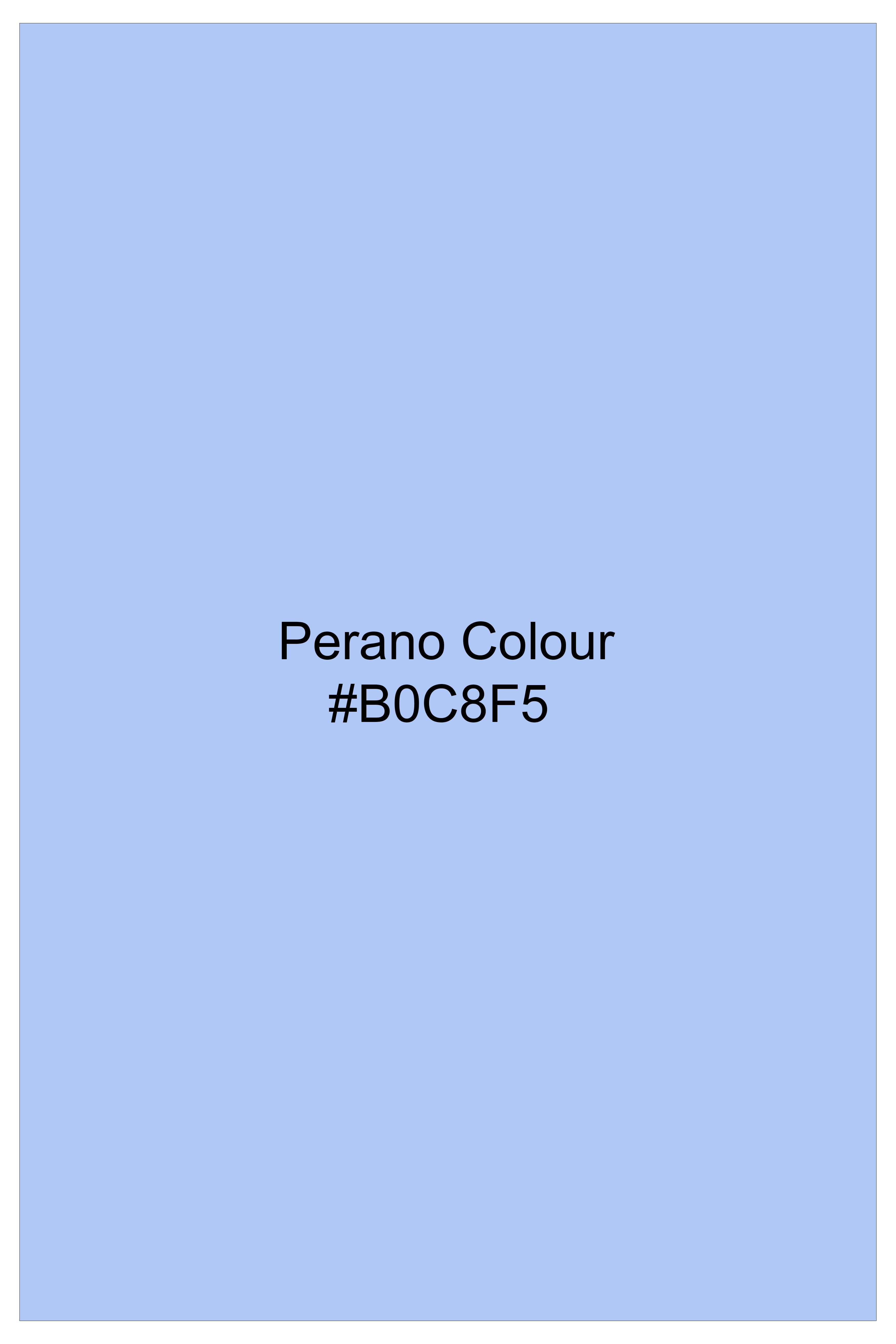 Perano Blue Solid Super Soft Premium Cotton Boxer