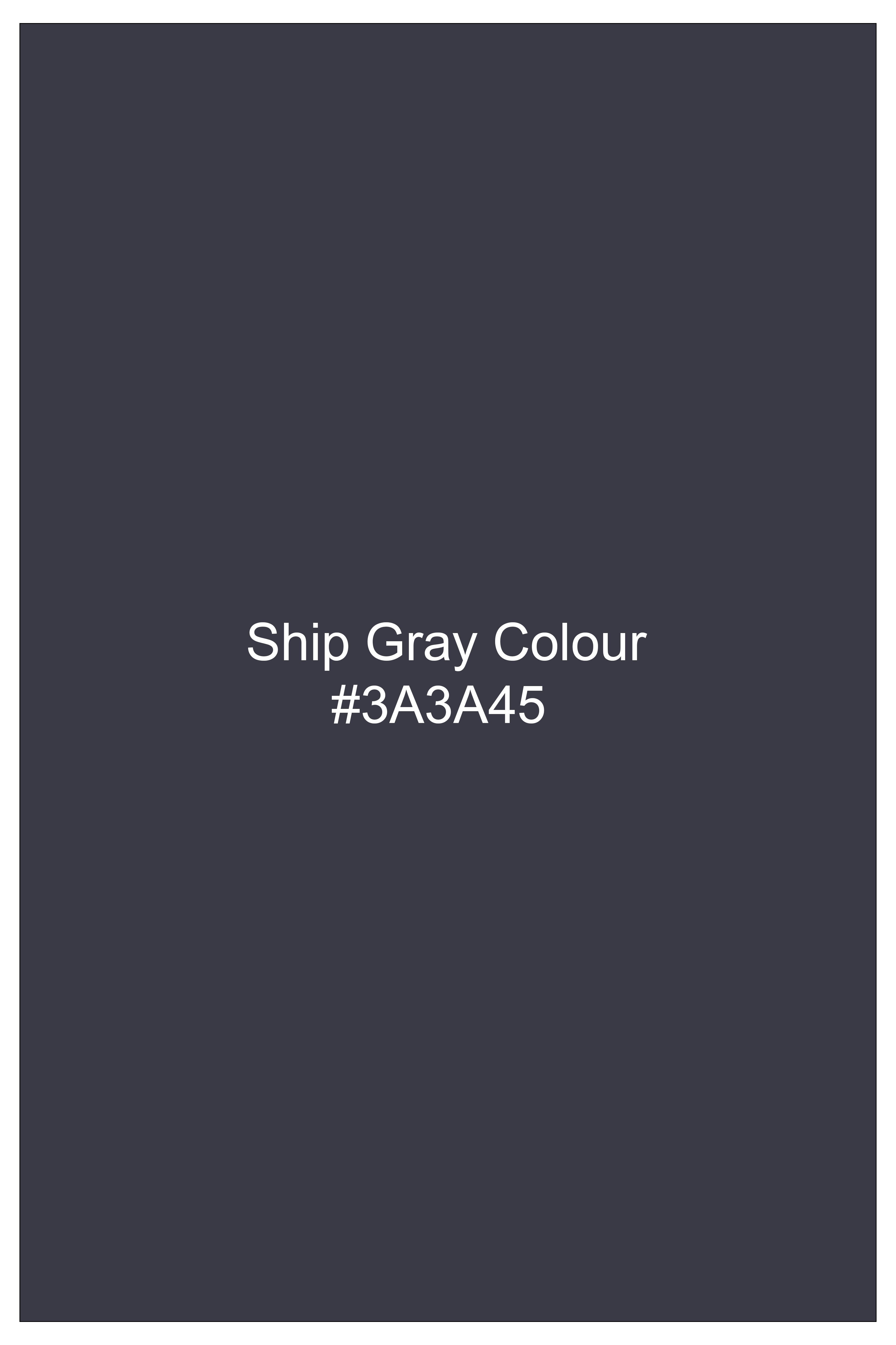 Ship Gray Camouflage Printed Pant