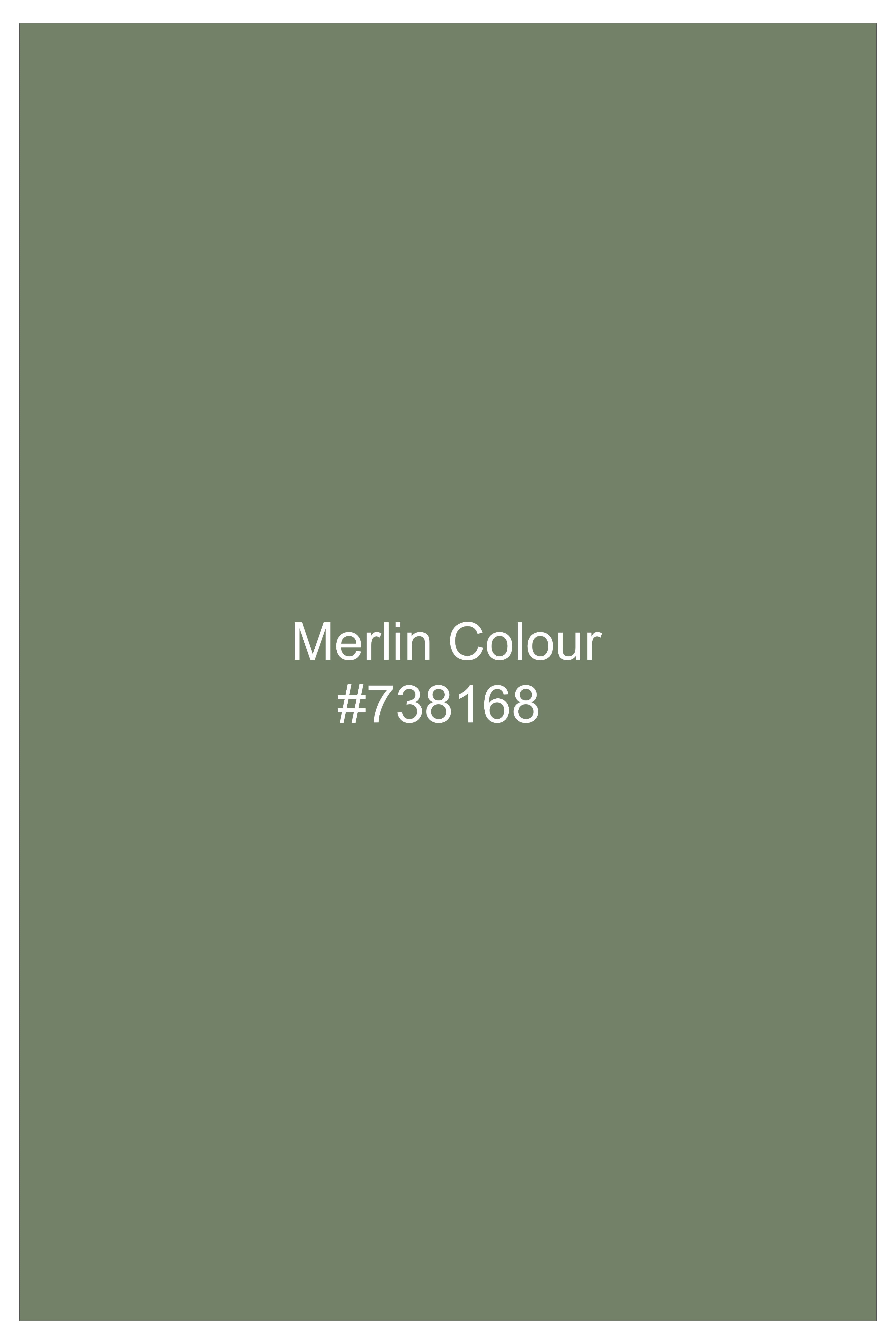 Emerald-Merlin Green Luxurious Linen Dress Shirt