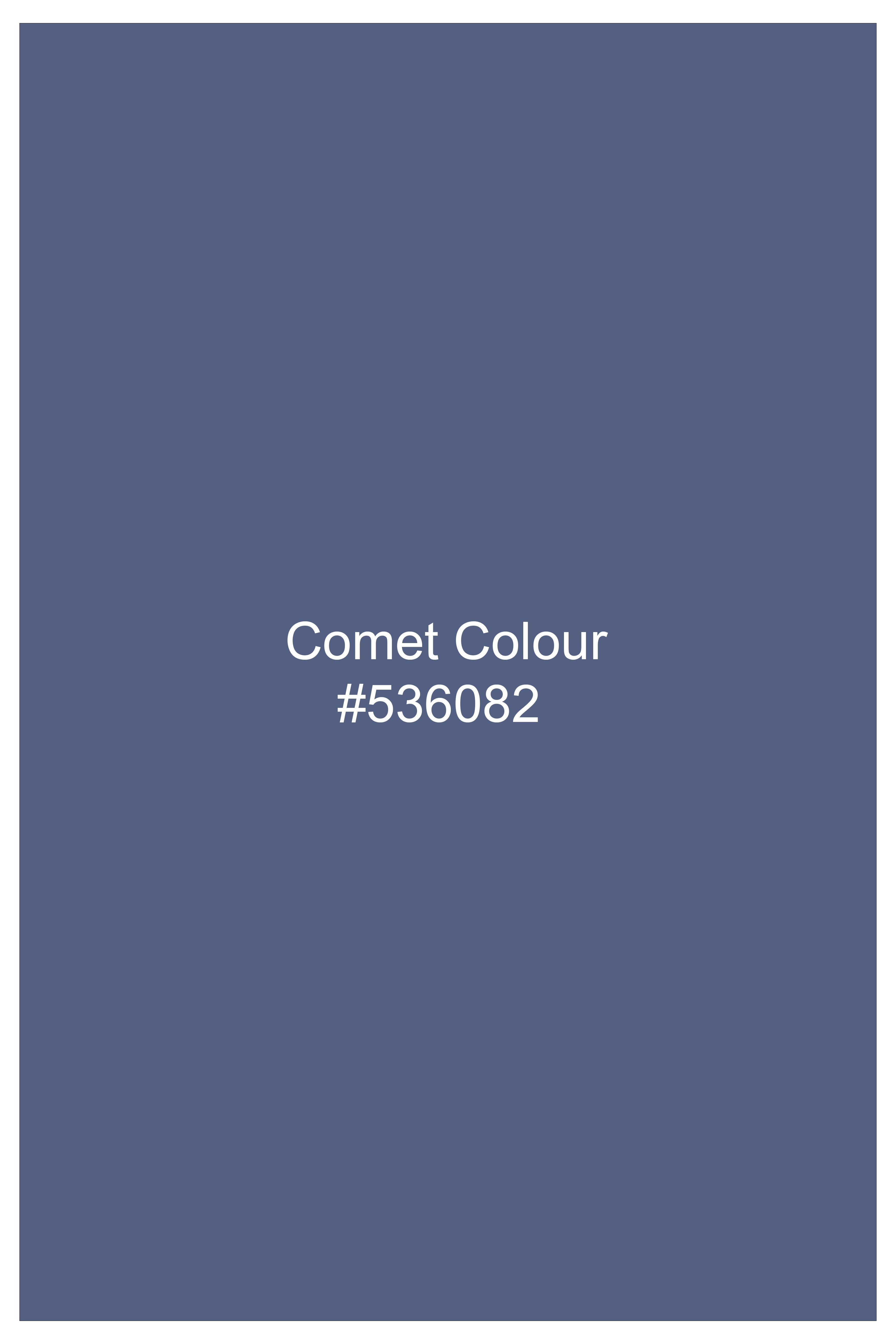 Comet Gray Solid Oxford Premium Cotton Boxer