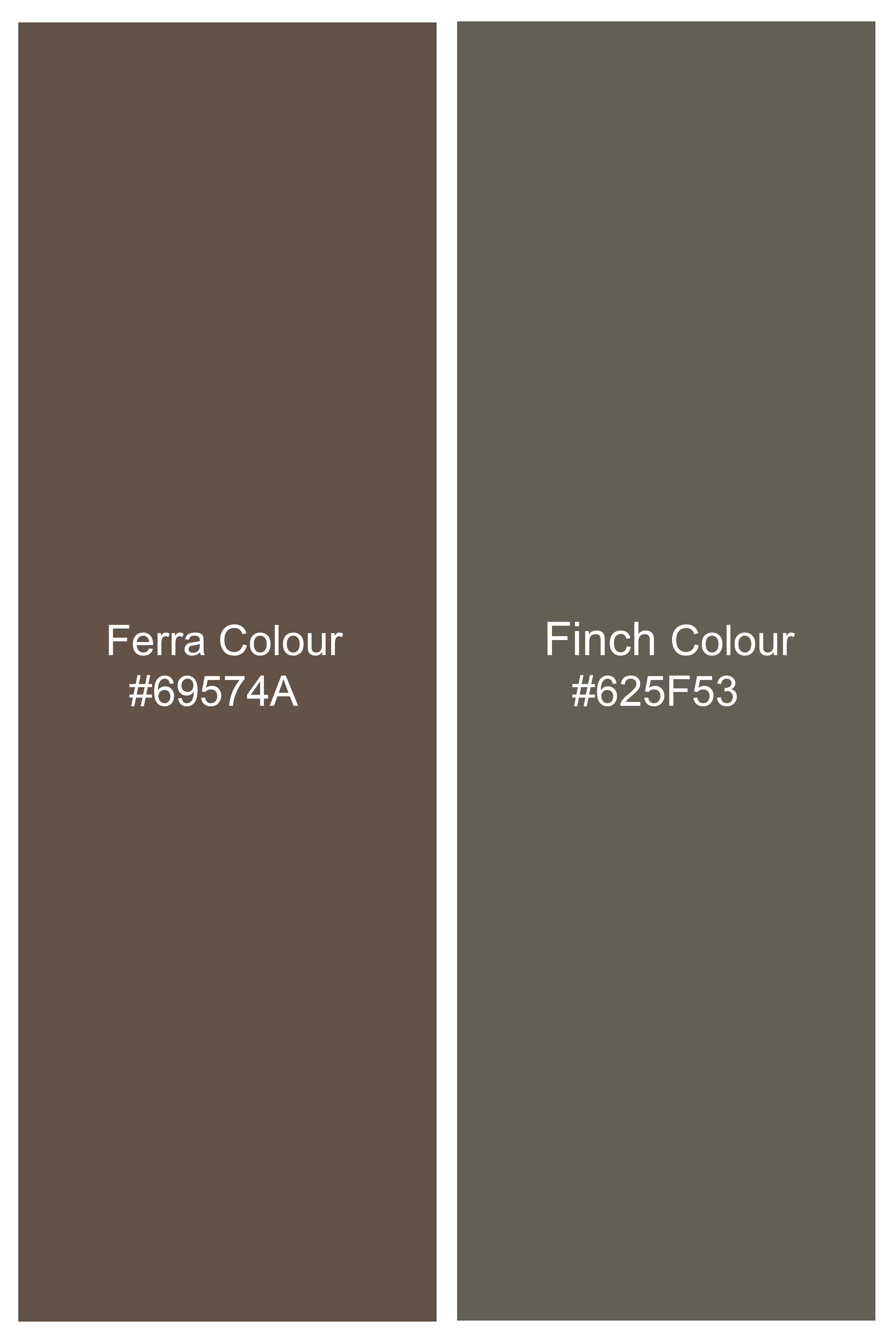 Ferra Brown And Finch Gray Camouflage Cargo Pant
