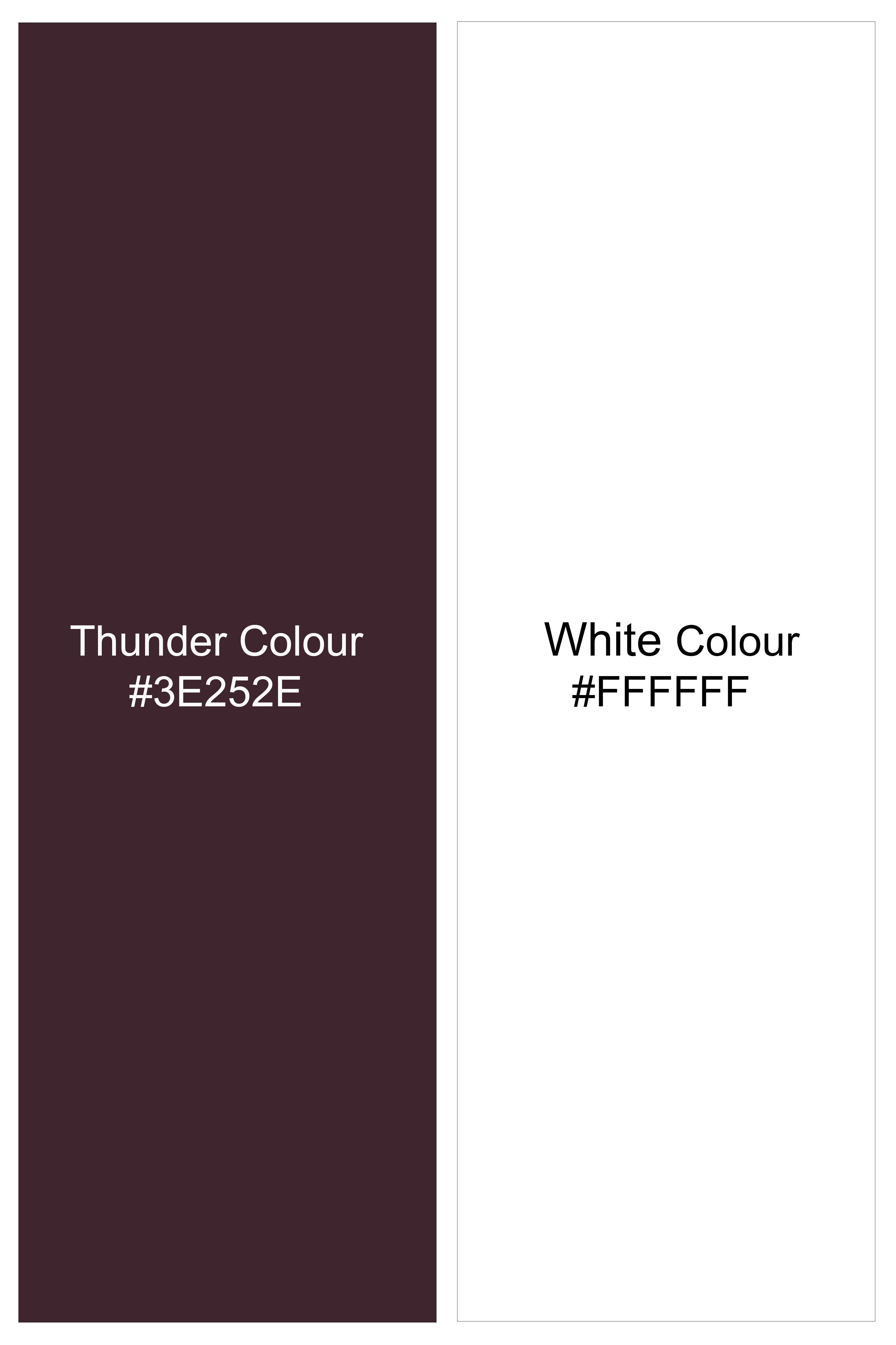 Thunder Brown with White Plaid Twill Cotton Shirt 12691-WCC-BLK-38, 12691-WCC-BLK-H-38, 12691-WCC-BLK-39, 12691-WCC-BLK-H-39, 12691-WCC-BLK-40, 12691-WCC-BLK-H-40, 12691-WCC-BLK-42, 12691-WCC-BLK-H-42, 12691-WCC-BLK-44, 12691-WCC-BLK-H-44, 12691-WCC-BLK-46, 12691-WCC-BLK-H-46, 12691-WCC-BLK-48, 12691-WCC-BLK-H-48, 12691-WCC-BLK-50, 12691-WCC-BLK-H-50, 12691-WCC-BLK-52, 12691-WCC-BLK-H-52