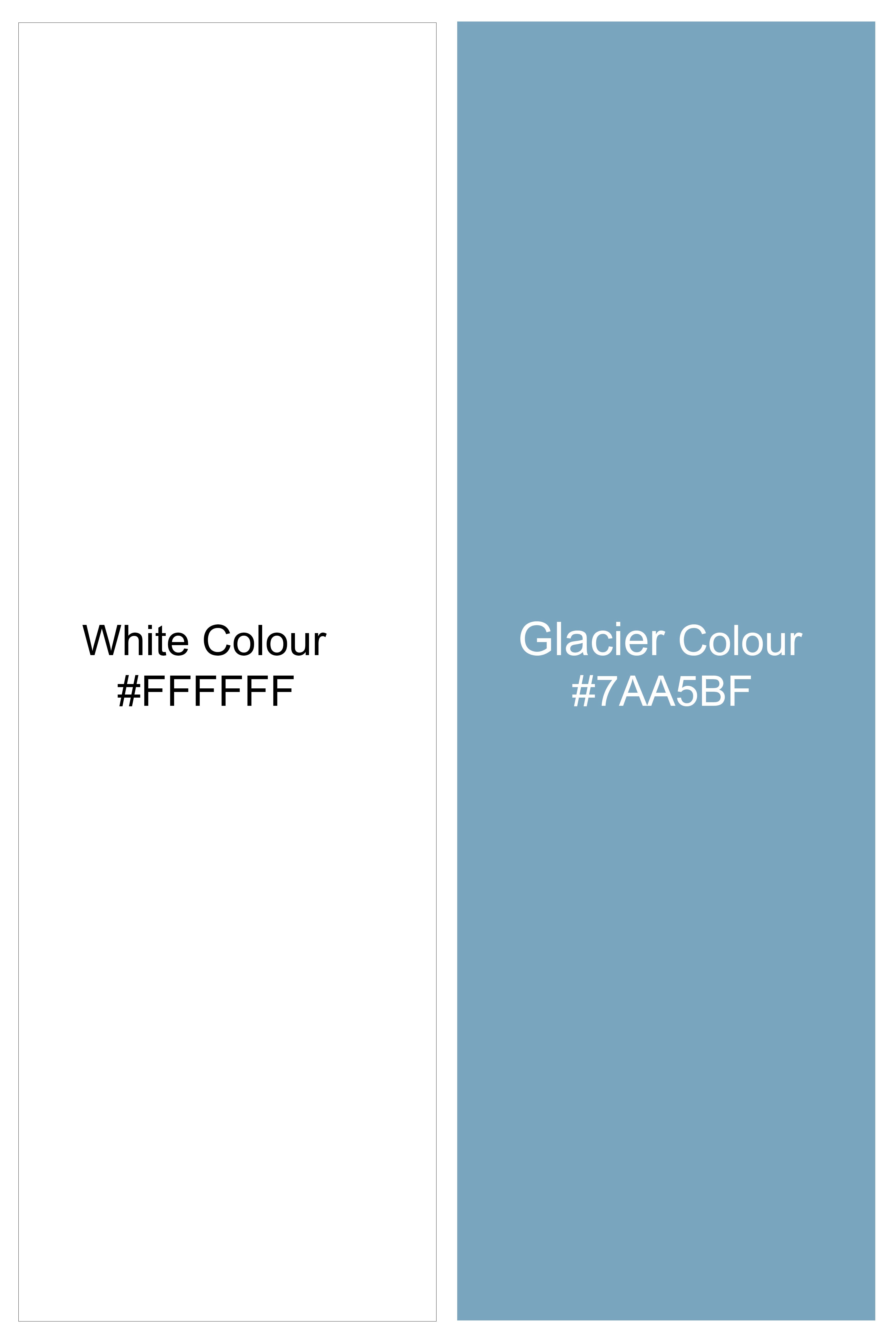 Bright White And Glacier Blue Printed Super Soft Premium Cotton Shirt 12826-38, 12826-H-38, 12826-39, 12826-H-39, 12826-40, 12826-H-40, 12826-42, 12826-H-42, 12826-44, 12826-H-44, 12826-46, 12826-H-46, 12826-48, 12826-H-48, 12826-50, 12826-H-50, 12826-52, 12826-H-52