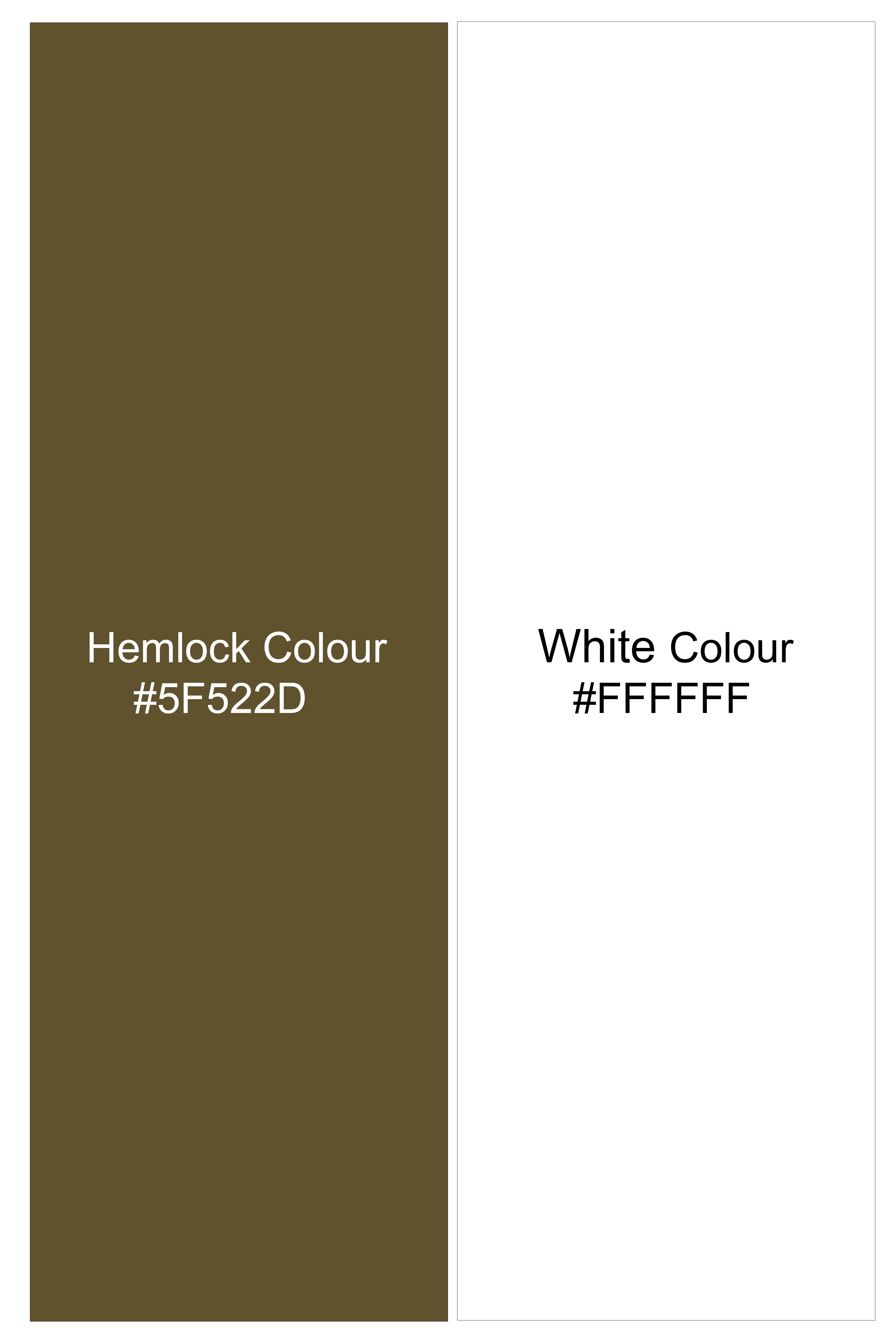 Meadow-Hemlock Green And Bright White Candy Striped Subtle Sheen Super Soft Premium Cotton Dress Shirt