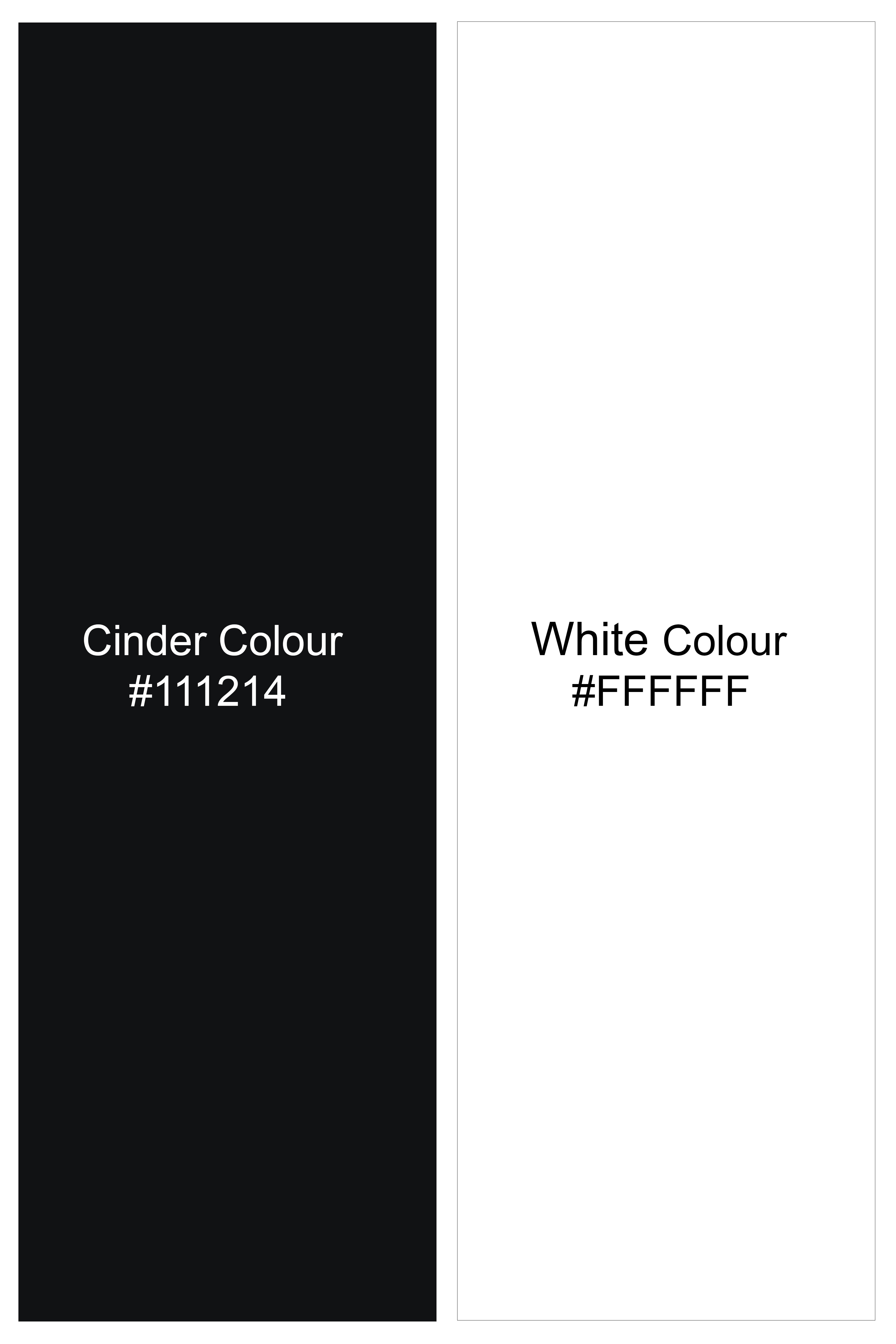 Cinder Black and Bright White Print Super Soft Premium Cotton Shirt 12721-BLK-38, 12721-BLK-H-38, 12721-BLK-39, 12721-BLK-39, 12721-BLK-40, 12721-BLK-40, 12721-BLK-42, 12721-BLK-42, 12721-BLK-44, 12721-BLK-44, 12721-BLK-46, 12721-BLK-46, 12721-BLK-48, 12721-BLK-48, 12721-BLK-50, 12721-BLK-50, 12721-BLK-52, 12721-BLK-52