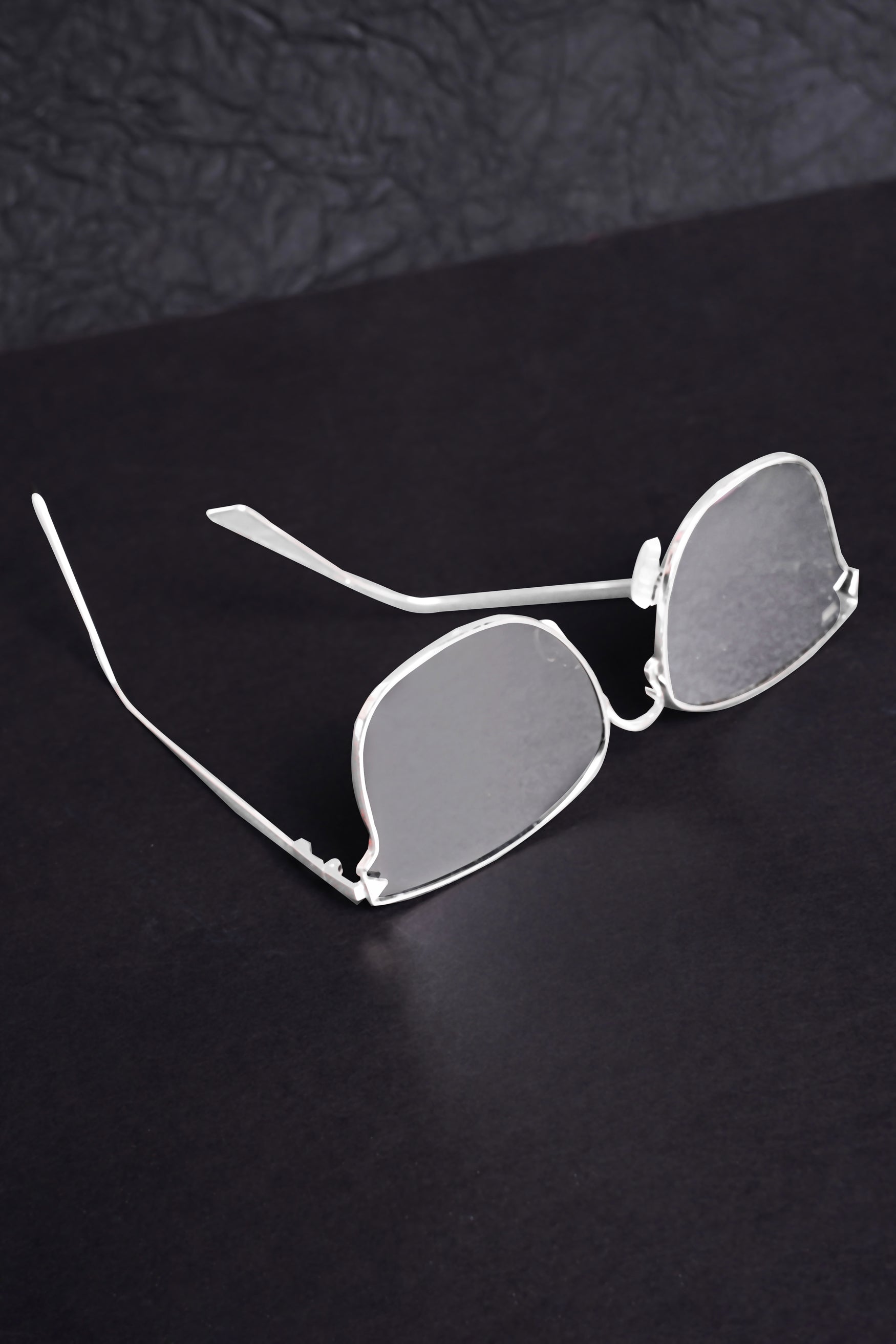 Lava Gray French Crown Wayfarer Unisex Sunglasses