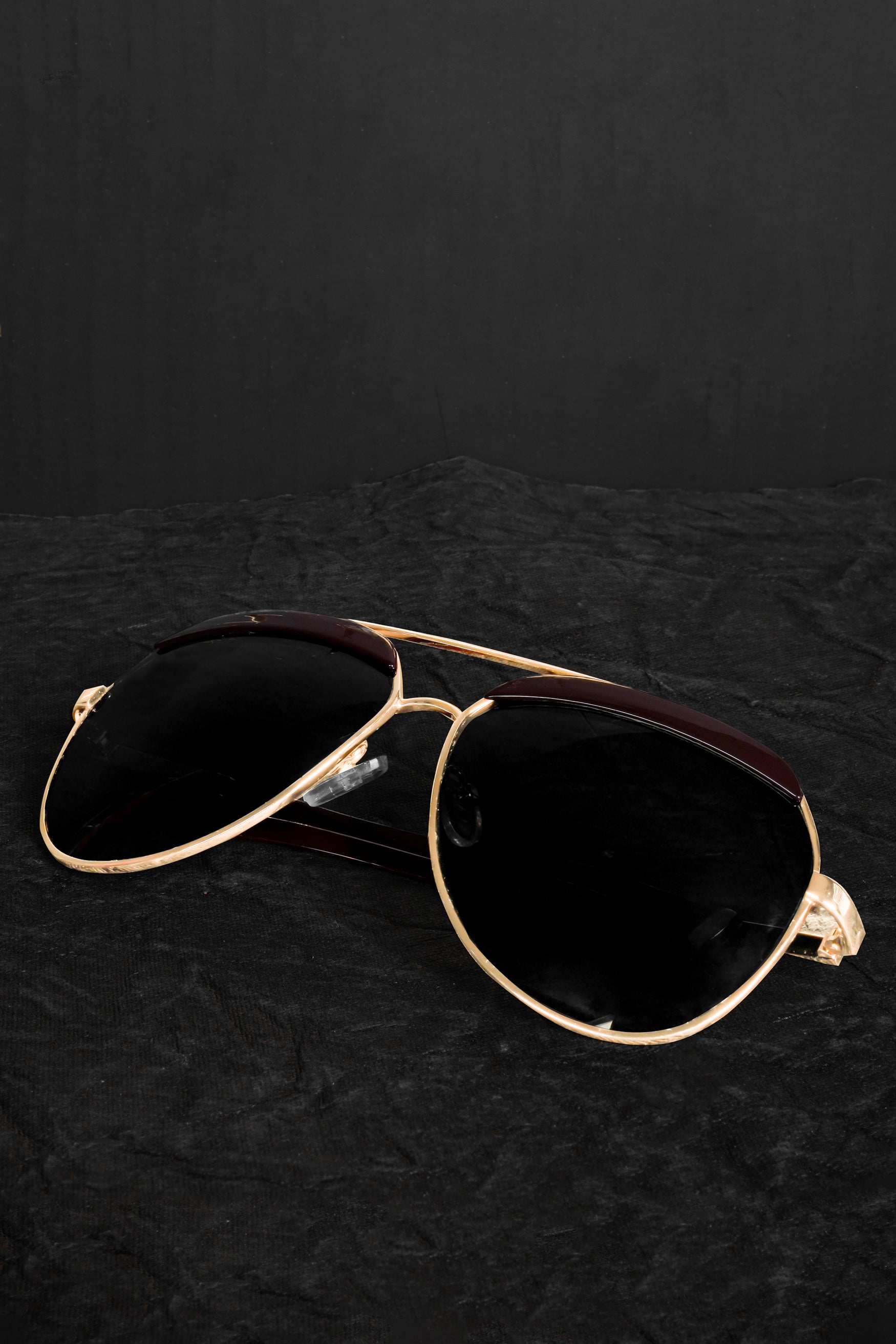 Wood Green French Crown Unisex Aviator Sunglasses