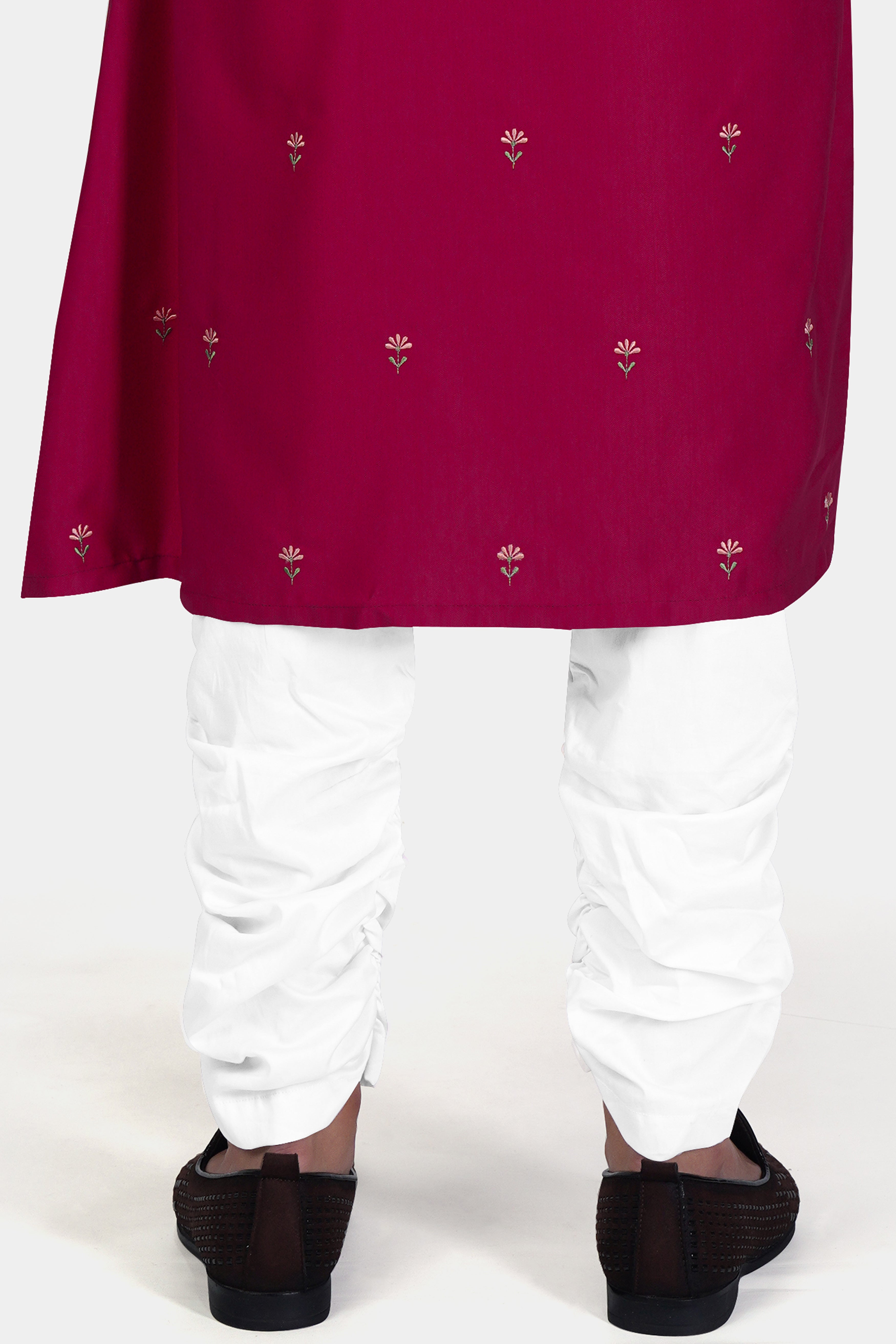 Beight White Churi Pant