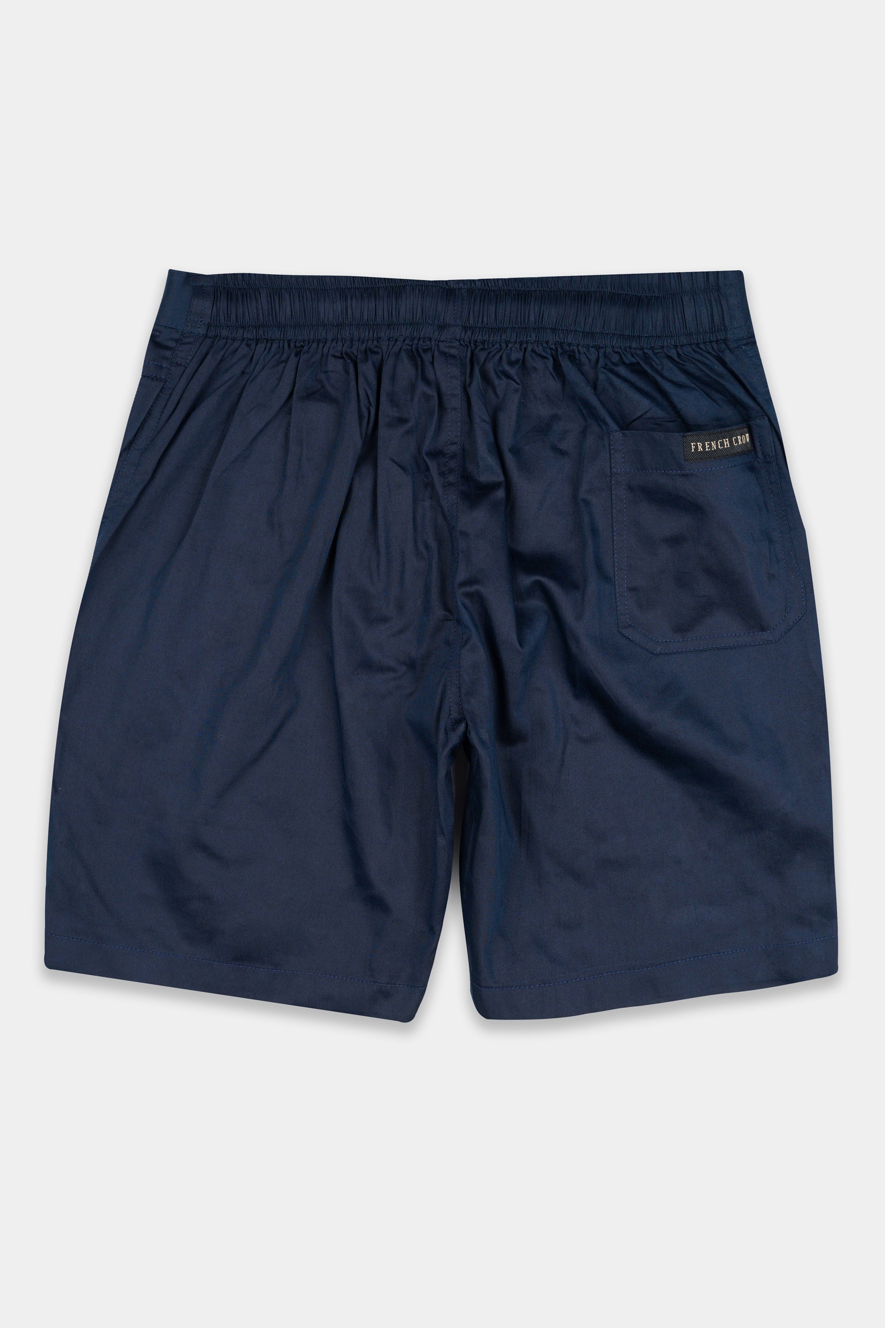 Prussian Blue Subtle Sheen Super Soft Premium Cotton Shorts SR315-28, SR315-30, SR315-32, SR315-34, SR315-36, SR315-38, SR315-40, SR315-42, SR315-44
