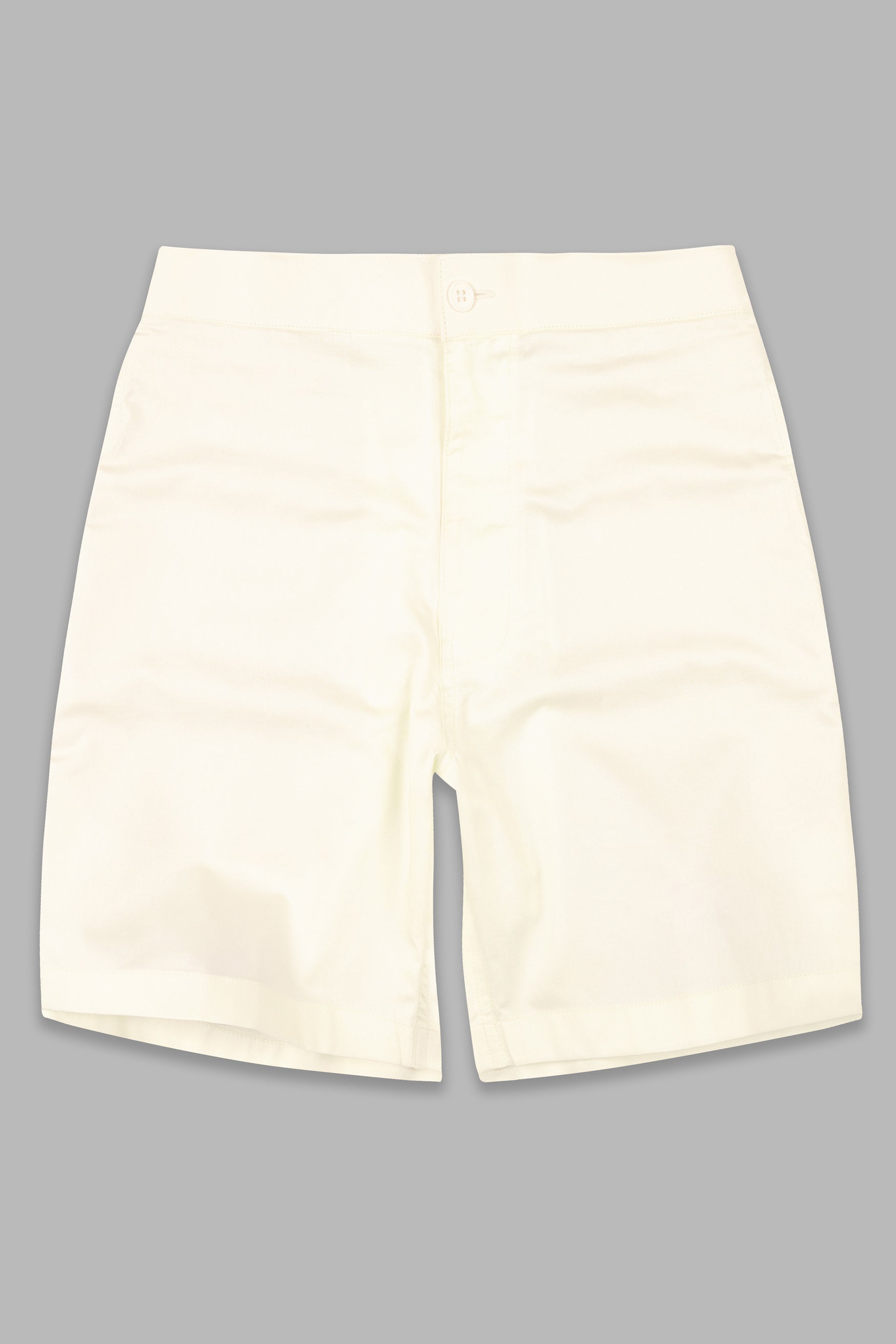 Albescent Cream Subtle Sheen Super Soft Premium Cotton Shorts SR321-28, SR321-30, SR321-32, SR321-34, SR321-36, SR321-38, SR321-40, SR321-42, SR321-44
