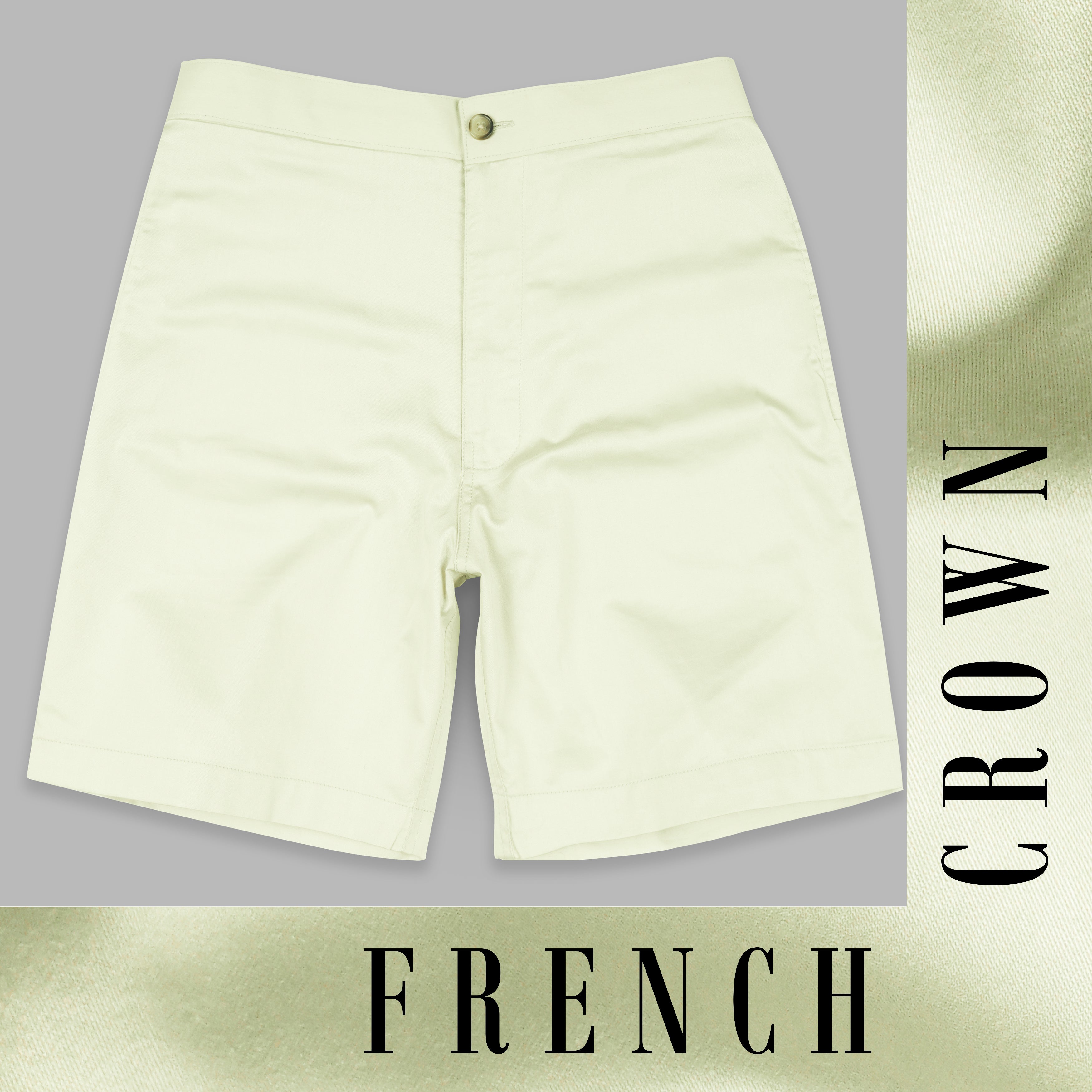 Beryl Green Subtle Sheen Super Soft Premium Cotton Shorts SR326-28, SR326-30, SR326-32, SR326-34, SR326-36, SR326-38, SR326-40, SR326-42, SR326-44