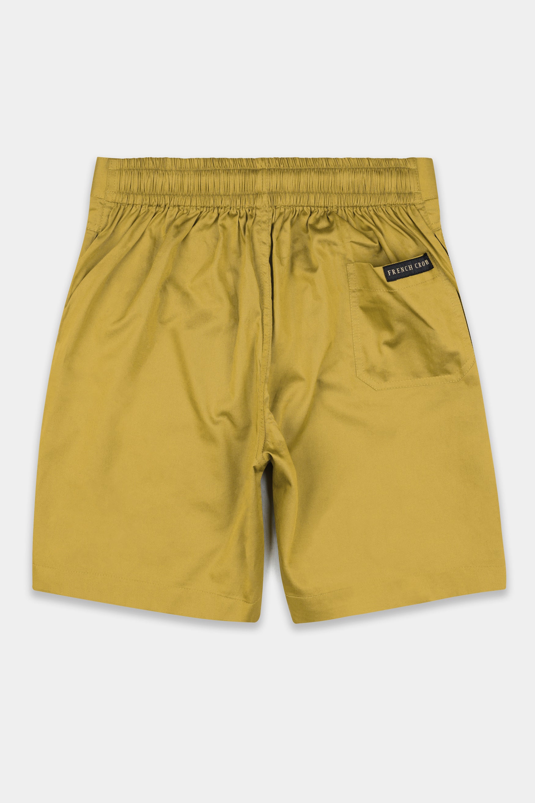 Ronchi Yellow Subtle Sheen Super Soft Premium Cotton Shorts SR331-28, SR331-30, SR331-32, SR331-34, SR331-36, SR331-38, SR331-40, SR331-42, SR331-44