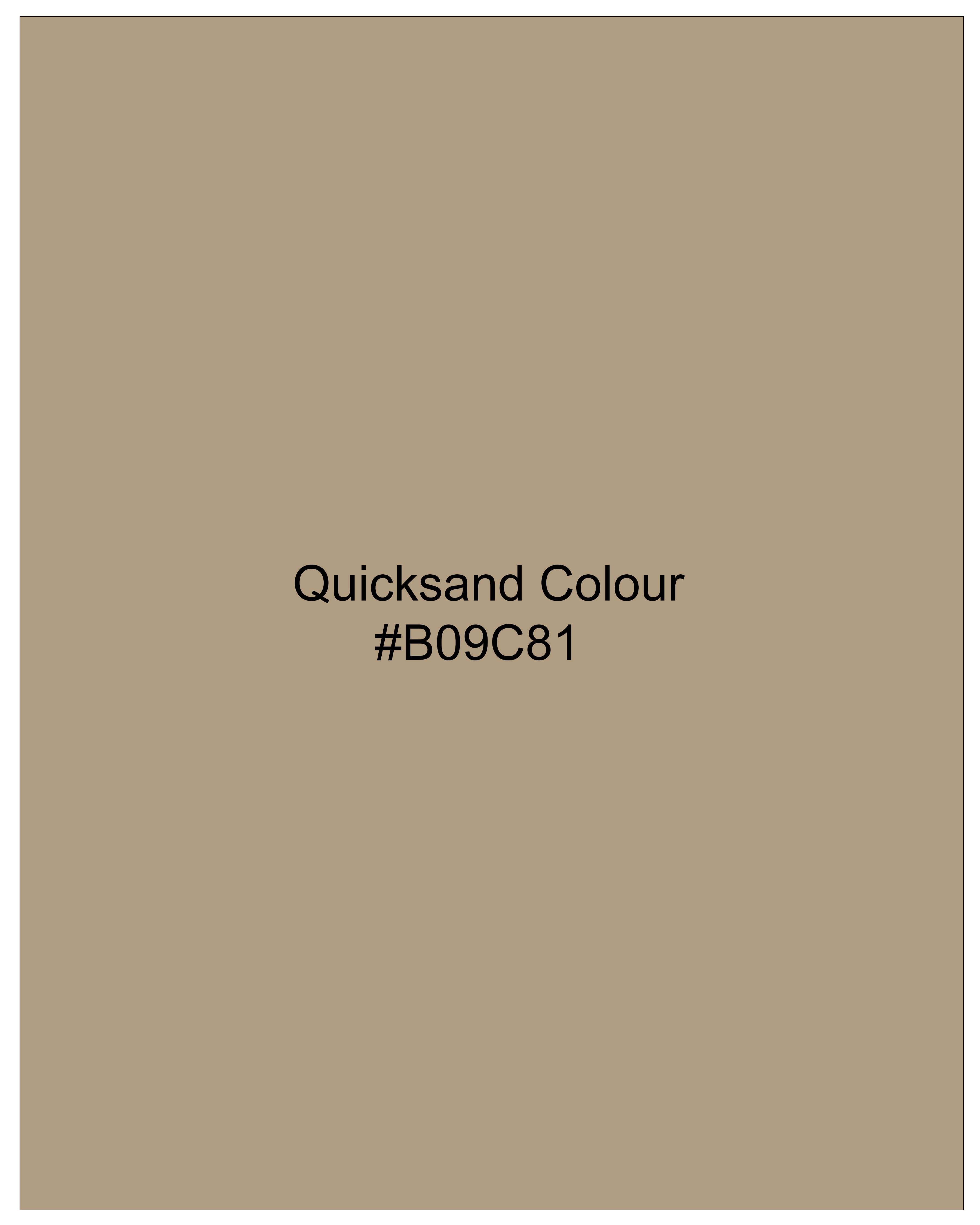 Quicksand Brown Bandhgala Premium Cotton Stretchable traveler Suit ST2654-BG-36,ST2654-BG-38,ST2654-BG-40,ST2654-BG-42,ST2654-BG-44,ST2654-BG-46,ST2654-BG-48,ST2654-BG-50,ST2654-BG-52,ST2654-BG-54,ST2654-BG-56,ST2654-BG-58,ST2654-BG-60