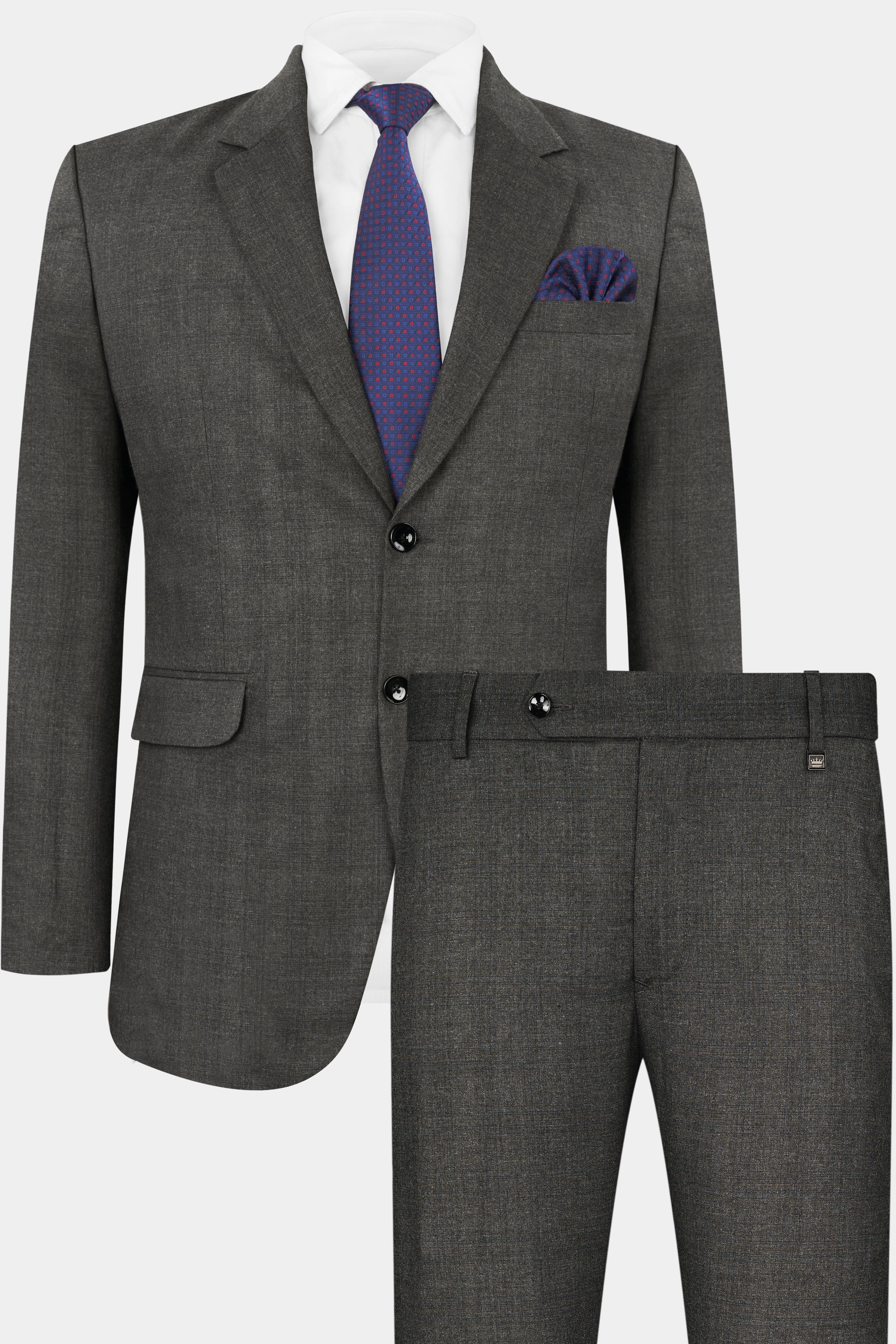 Iridium Gray Single-Breasted Suit