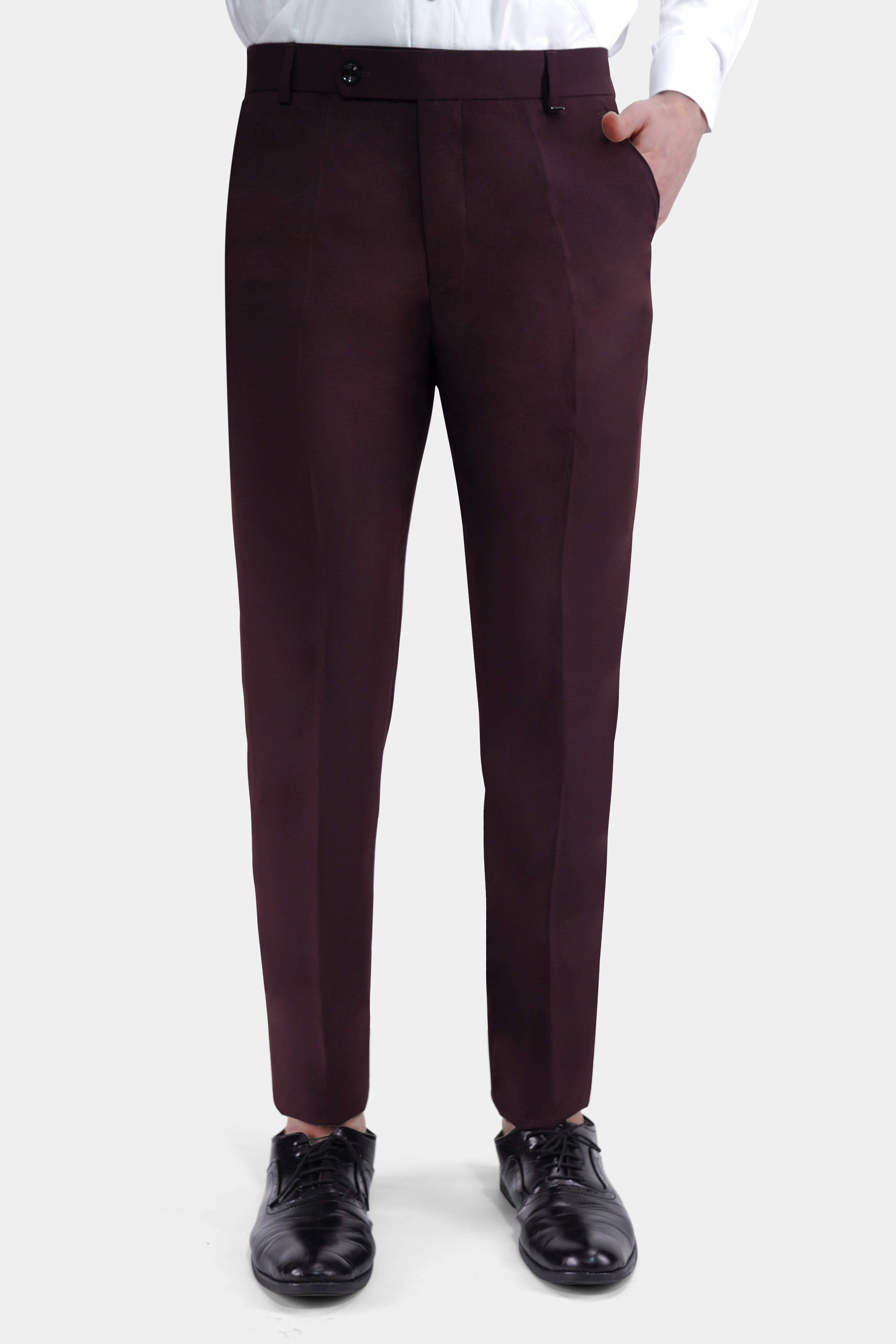 Eclipse Maroon Wool Rich Cross Buttoned Bandhgala Suit ST2770-CBG2-36,ST2770-CBG2-38,ST2770-CBG2-40,ST2770-CBG2-42,ST2770-CBG2-44,ST2770-CBG2-46,ST2770-CBG2-48,ST2770-CBG2-50,ST2770-CBG2-52,ST2770-CBG2-54,ST2770-CBG2-56,ST2770-CBG2-58,ST2770-CBG2-60
