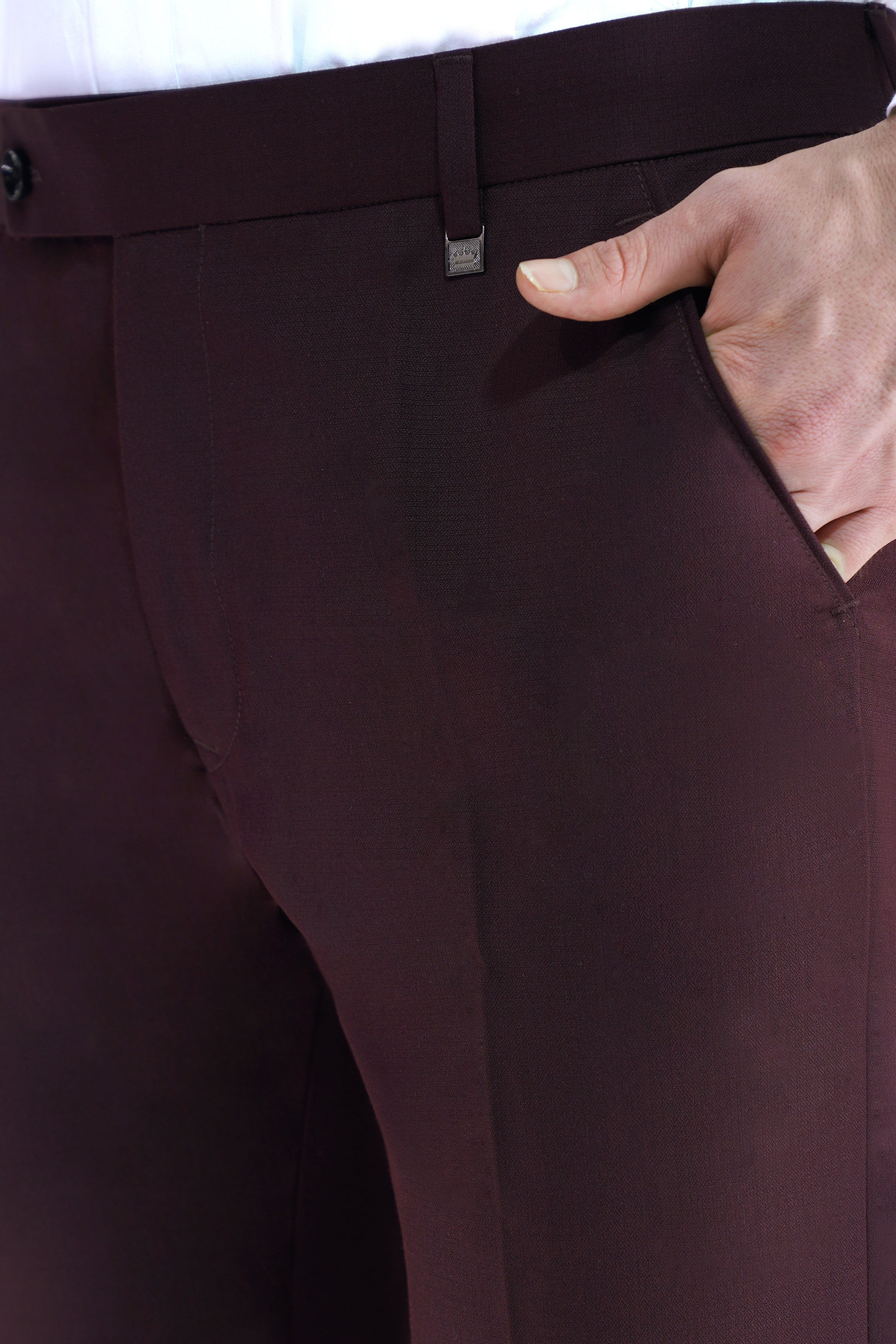 Eclipse Maroon Wool Rich Cross Buttoned Bandhgala Suit ST2770-CBG2-36,ST2770-CBG2-38,ST2770-CBG2-40,ST2770-CBG2-42,ST2770-CBG2-44,ST2770-CBG2-46,ST2770-CBG2-48,ST2770-CBG2-50,ST2770-CBG2-52,ST2770-CBG2-54,ST2770-CBG2-56,ST2770-CBG2-58,ST2770-CBG2-60