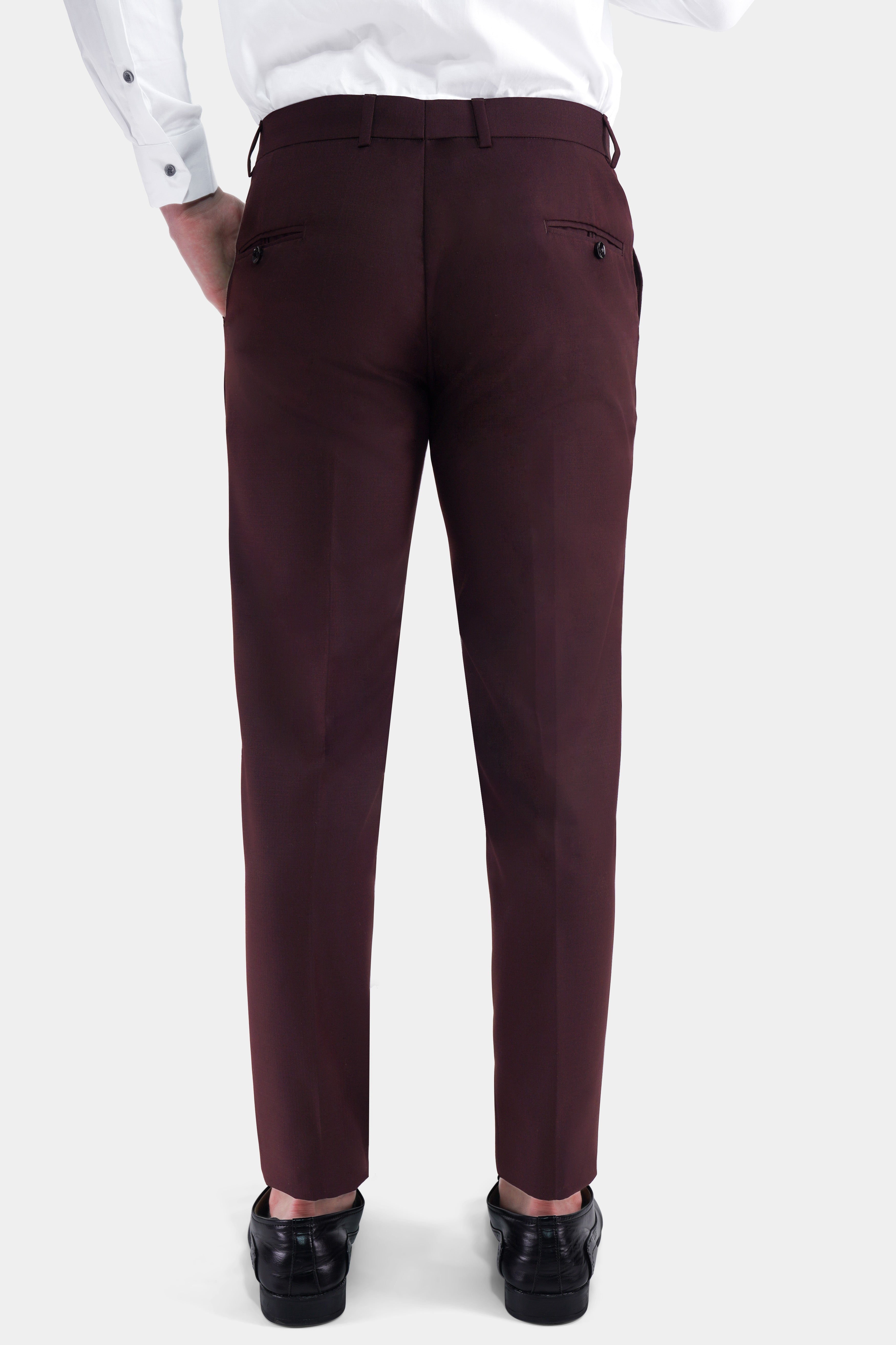 Eclipse Maroon Wool Rich Cross Buttoned Bandhgala Suit ST2770-CBG2-36,ST2770-CBG2-38,ST2770-CBG2-40,ST2770-CBG2-42,ST2770-CBG2-44,ST2770-CBG2-46,ST2770-CBG2-48,ST2770-CBG2-50,ST2770-CBG2-52,ST2770-CBG2-54,ST2770-CBG2-56,ST2770-CBG2-58,ST2770-CBG2-60