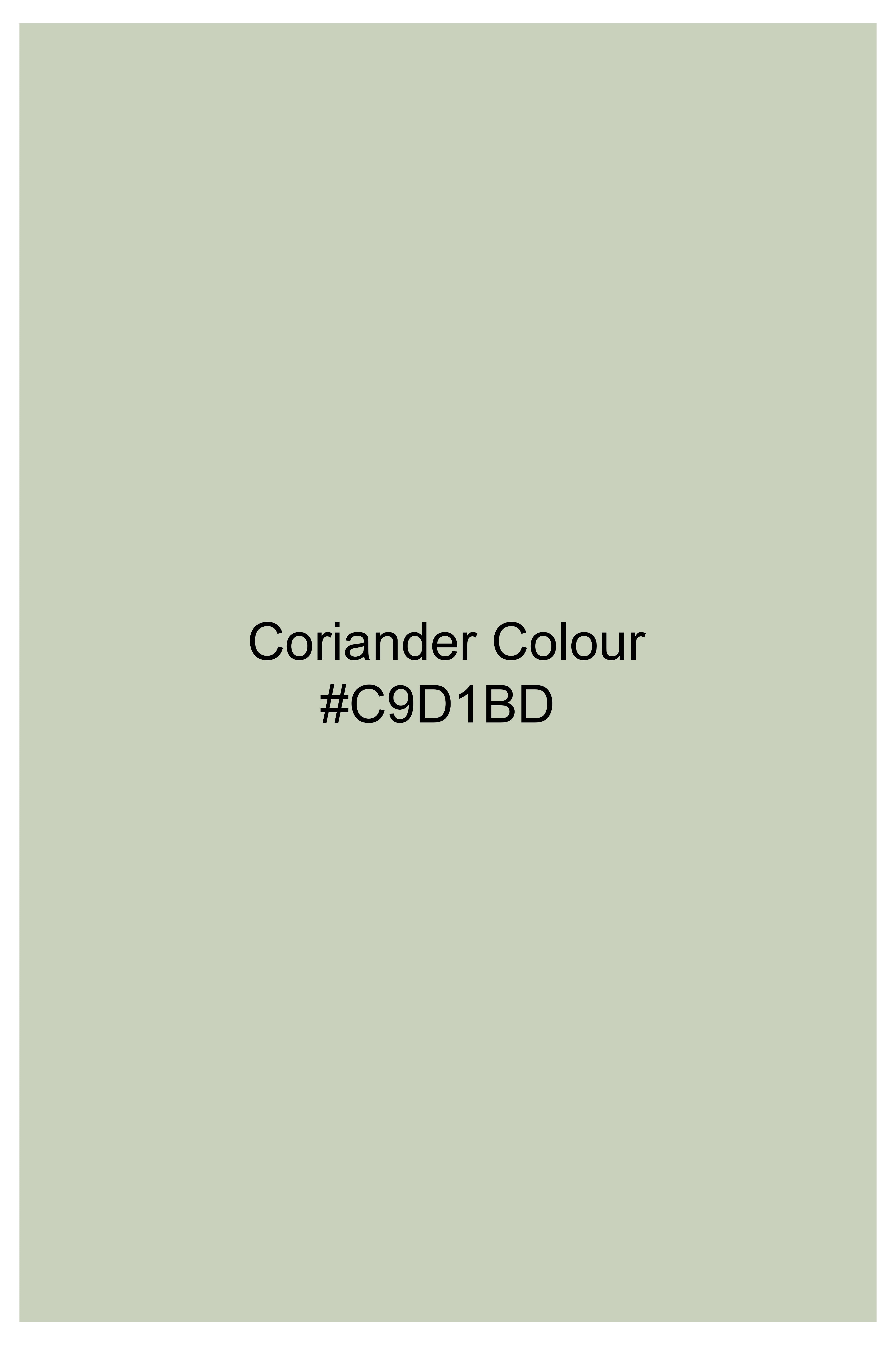 Coriander Green Premium Cotton Stretchable Traveler Suit ST2794-SB-36,ST2794-SB-38,ST2794-SB-40,ST2794-SB-42,ST2794-SB-44,ST2794-SB-46,ST2794-SB-48,ST2794-SB-50,ST2794-SB-52,ST2794-SB-54,ST2794-SB-56,ST2794-SB-58,ST2794-SB-60