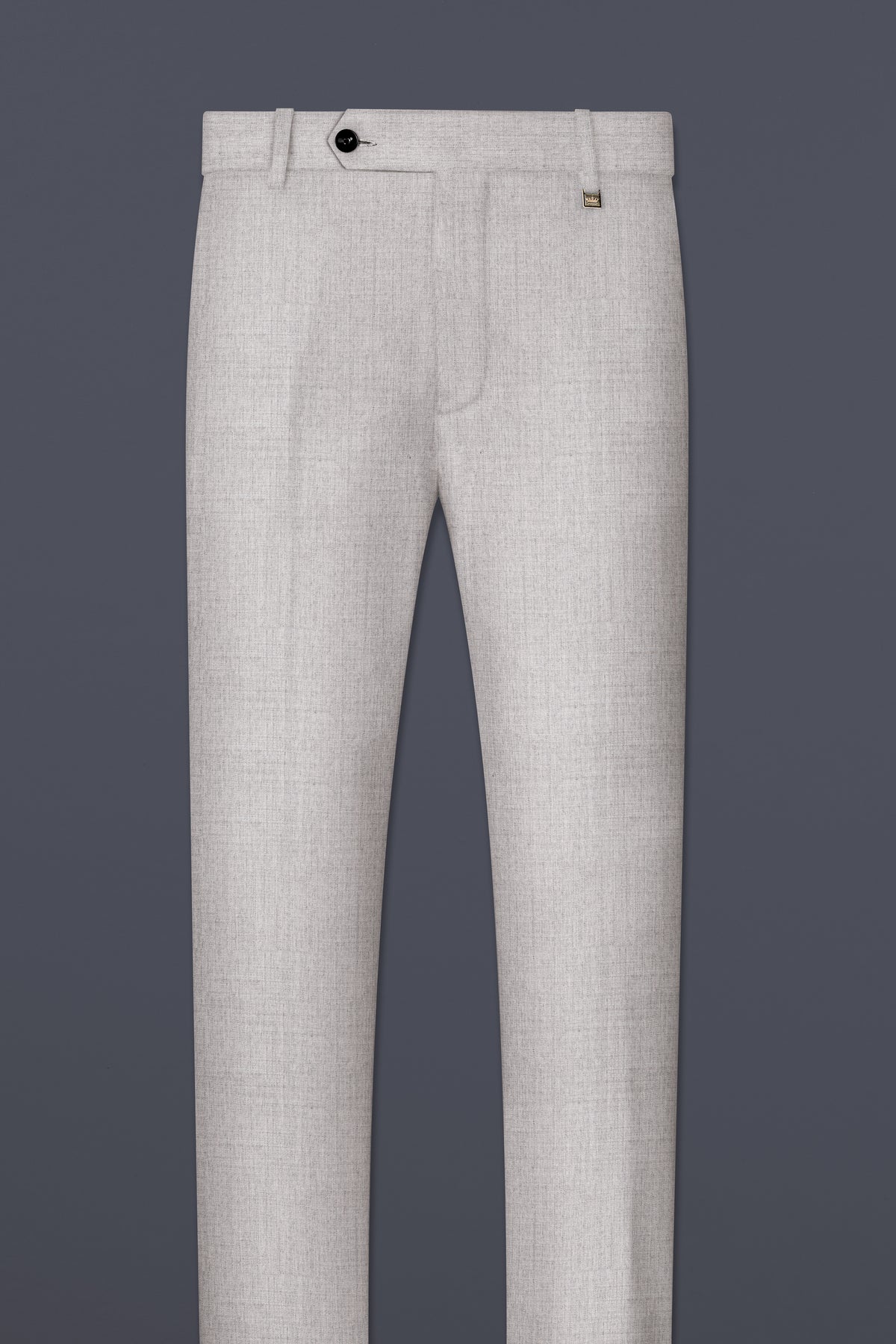 Martini Cream Textured Wool Rich Double Breasted Suit