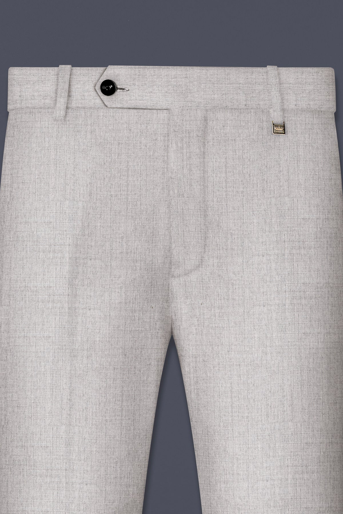 Martini Cream Textured Wool Rich Double Breasted Suit