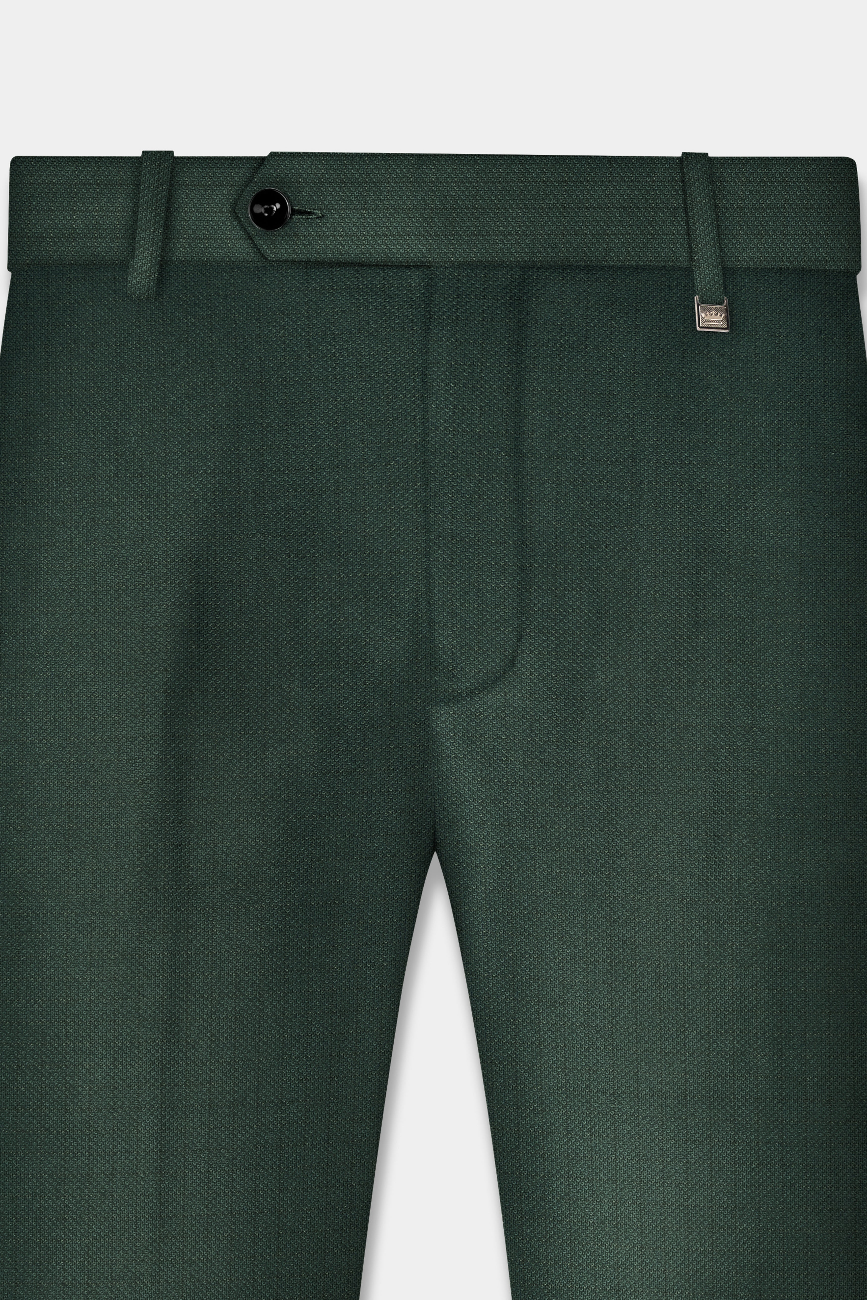 Everglade Green Micro Checkered Wool Rich Suit